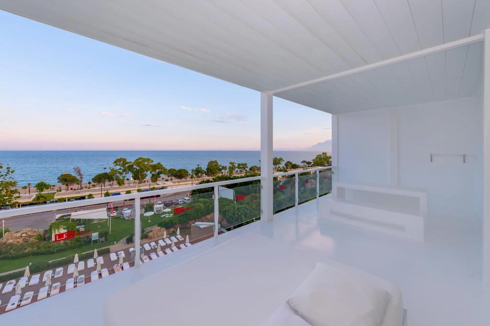 Bed in Hotel SU & Aqualand