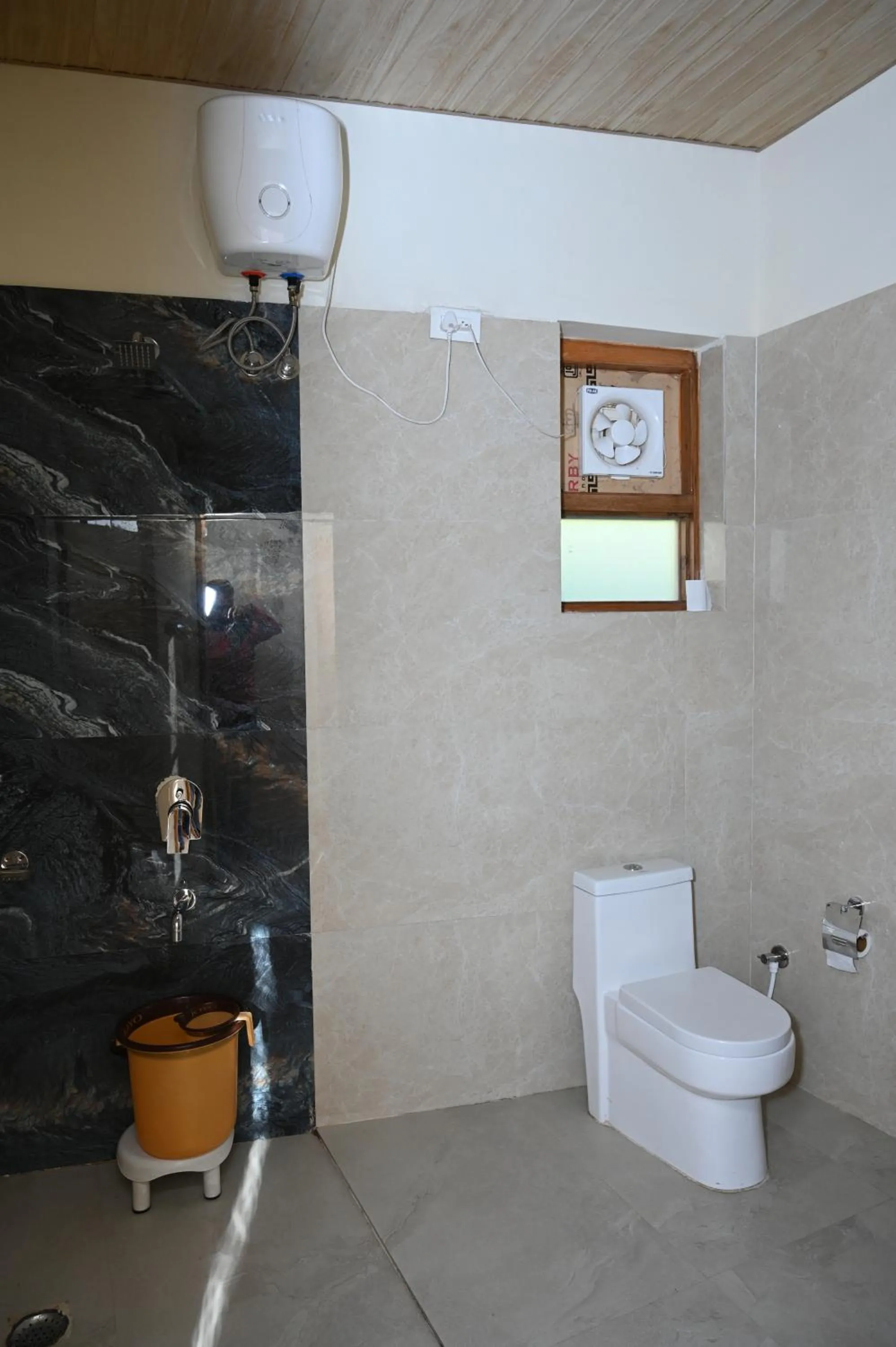 Bathroom in The Vintage Hill Village - Himalayan Boutique Resort