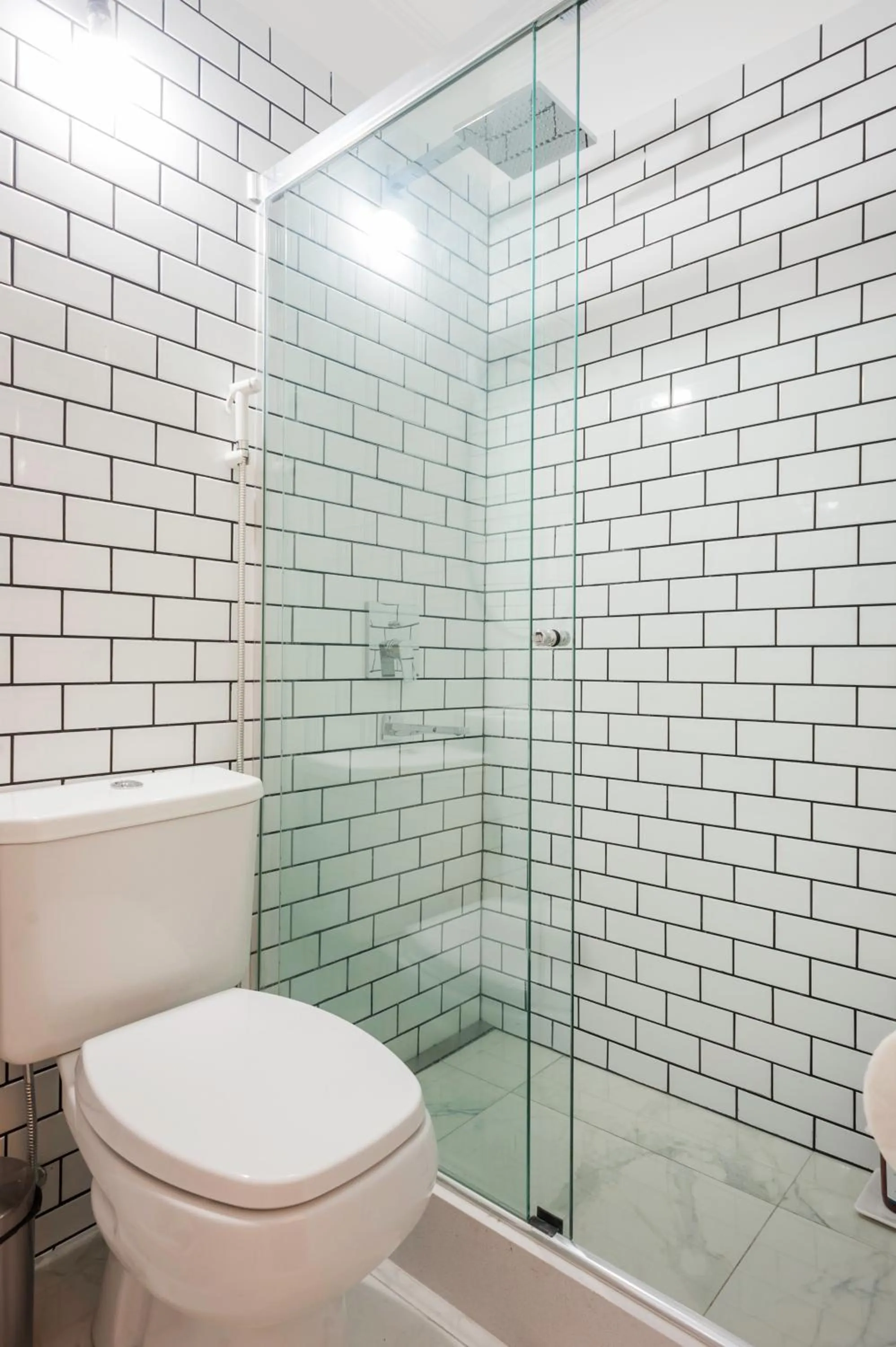 Shower in Sarmiento Flats