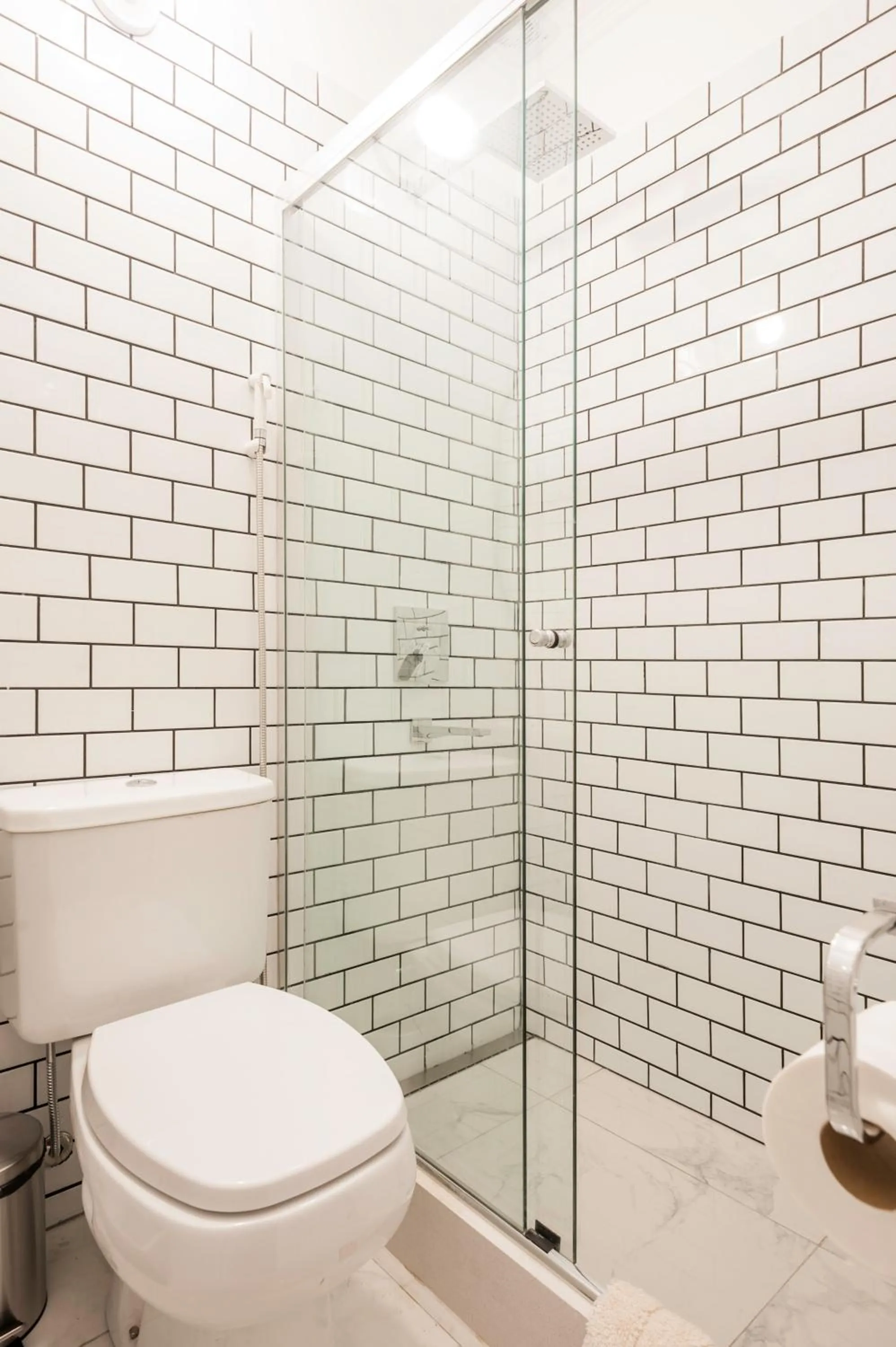 Shower in Sarmiento Flats