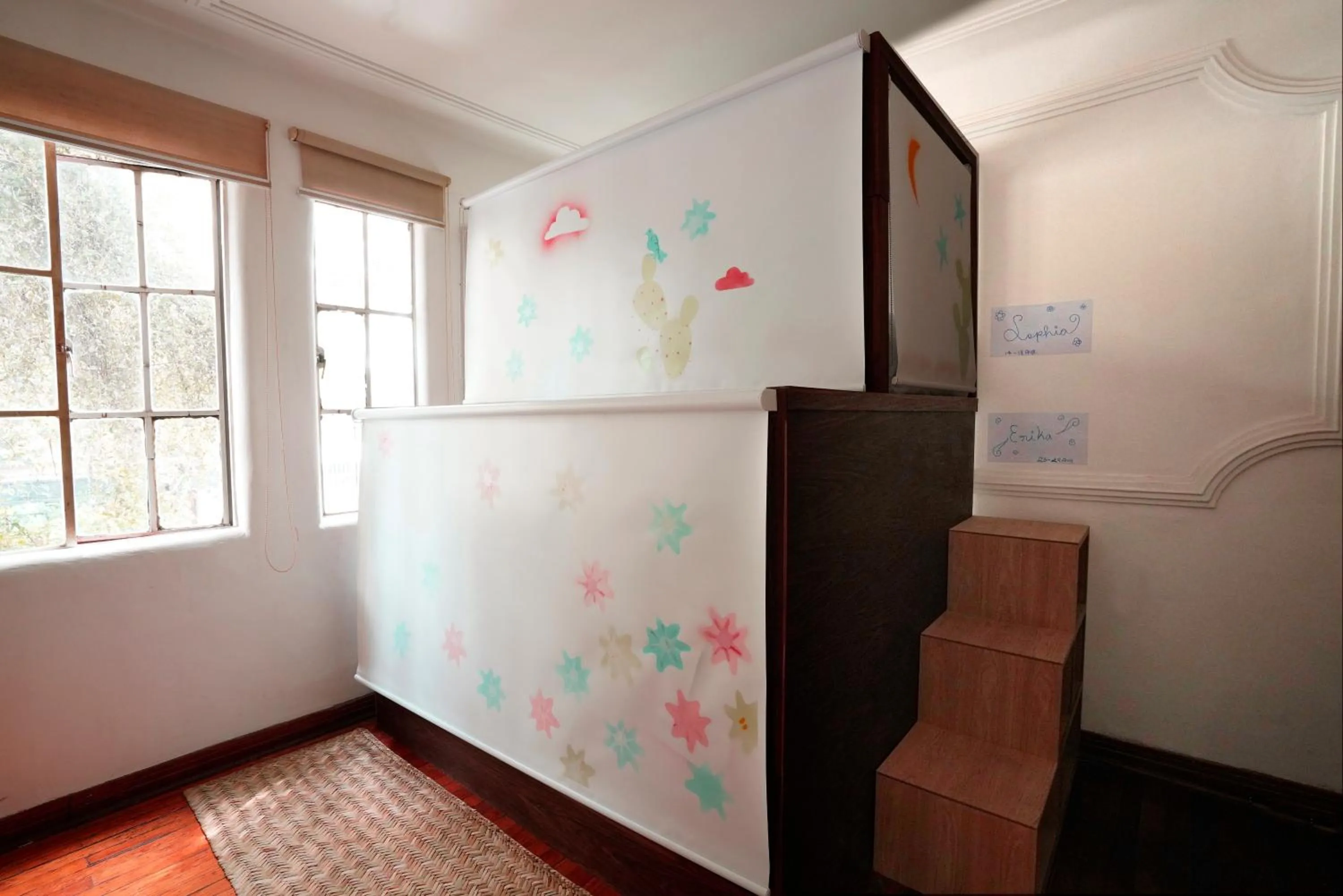 Bed in Hostal Fungi Casa Rosa