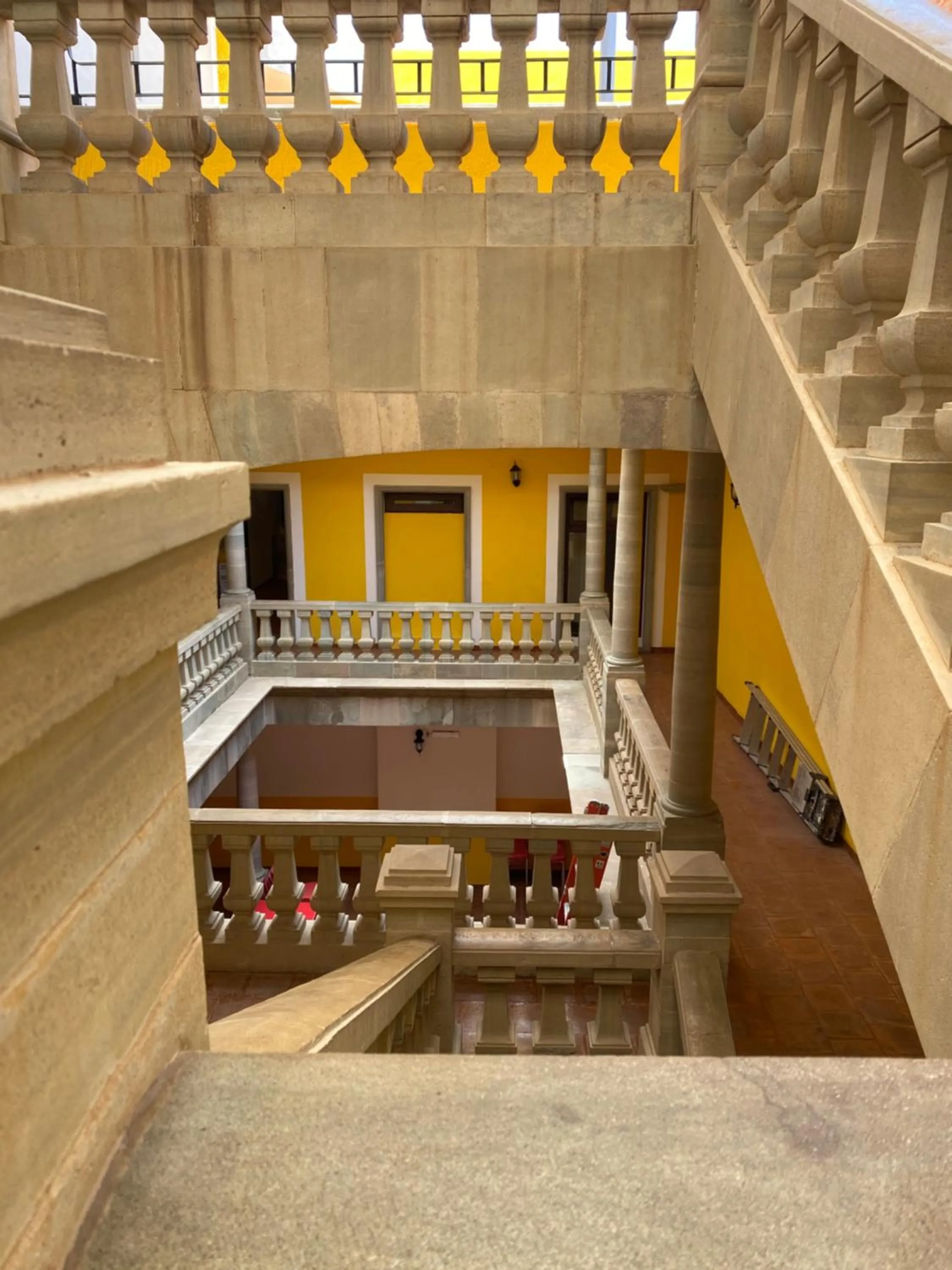 Patio in Hotel Plata Condesa