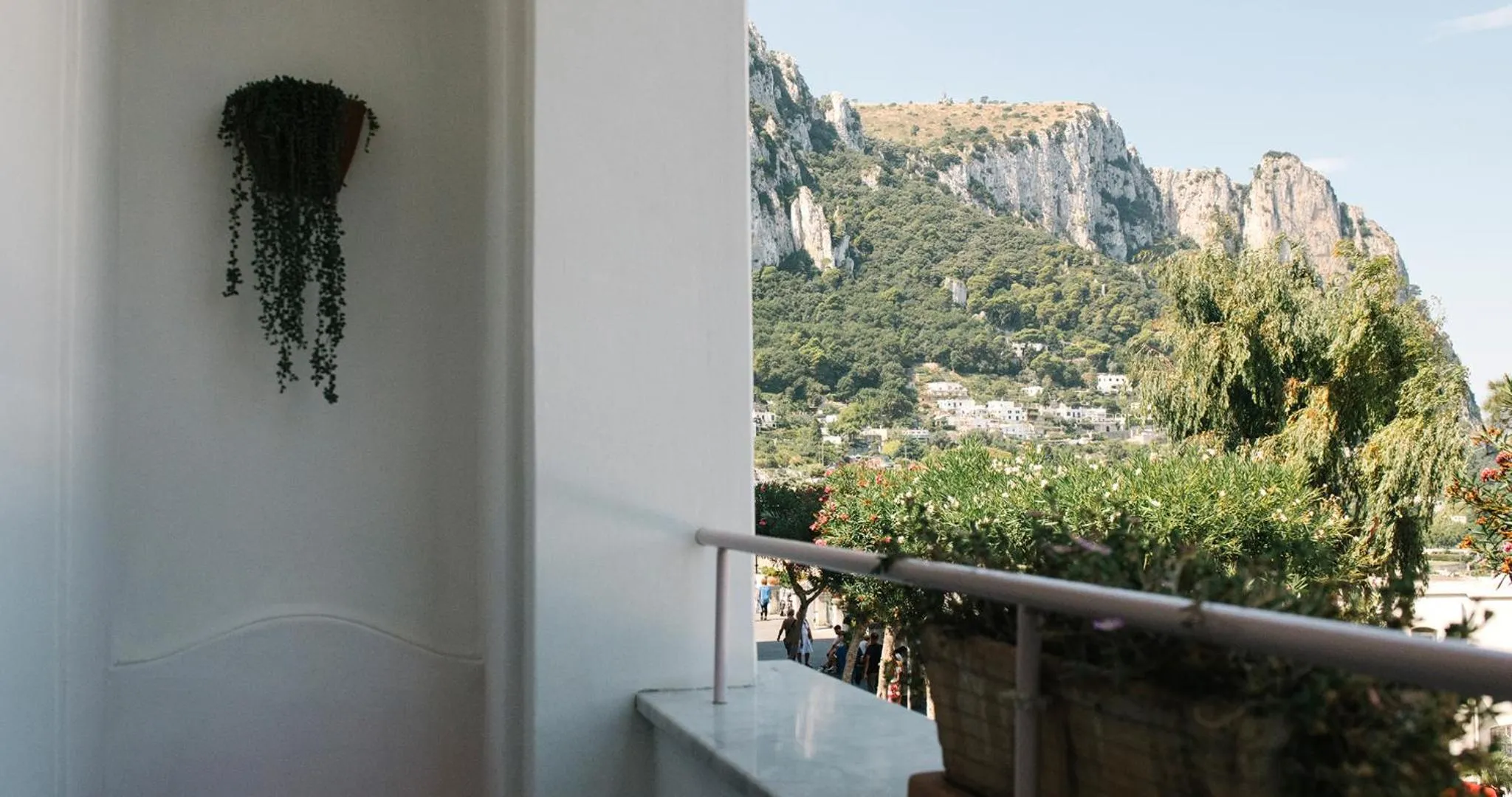 Balcony/Terrace in Il Capri Hotel
