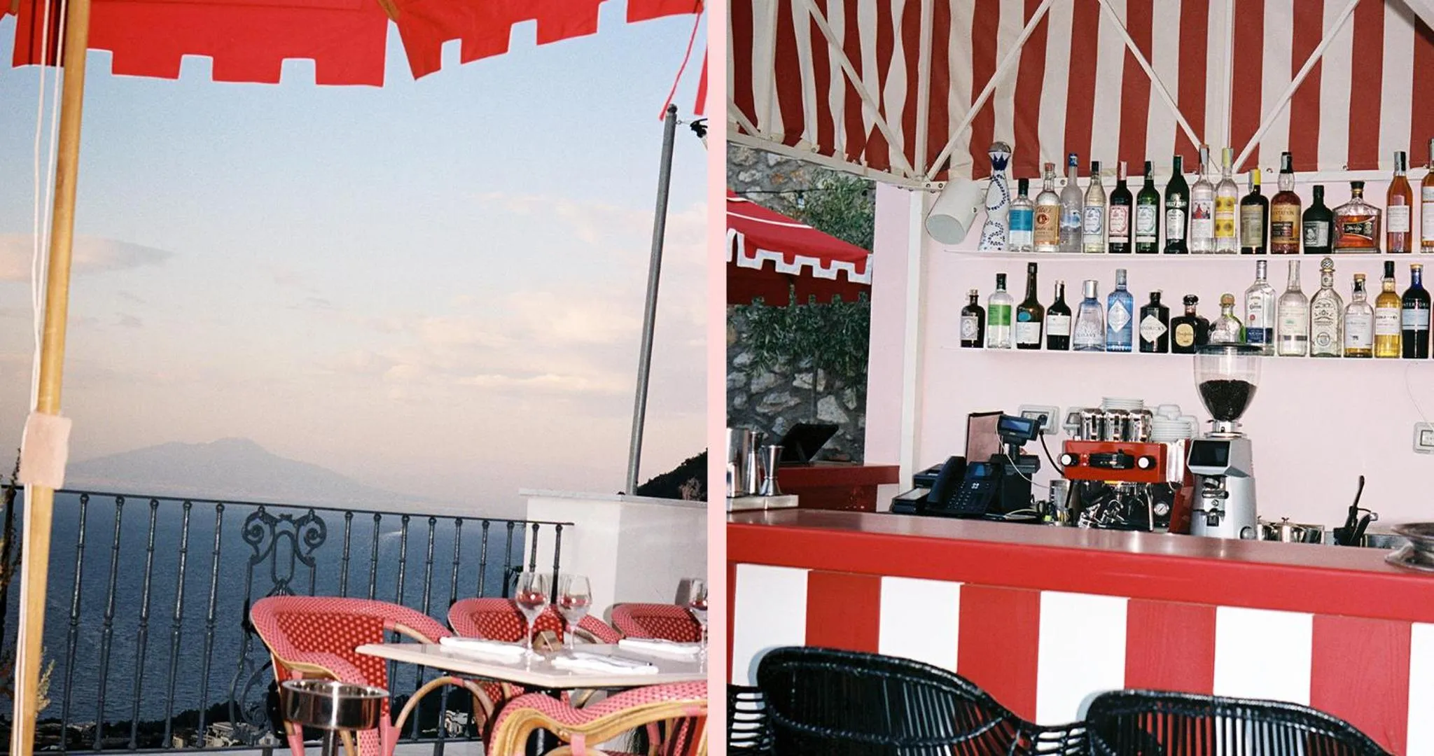 Restaurant/places to eat in Il Capri Hotel