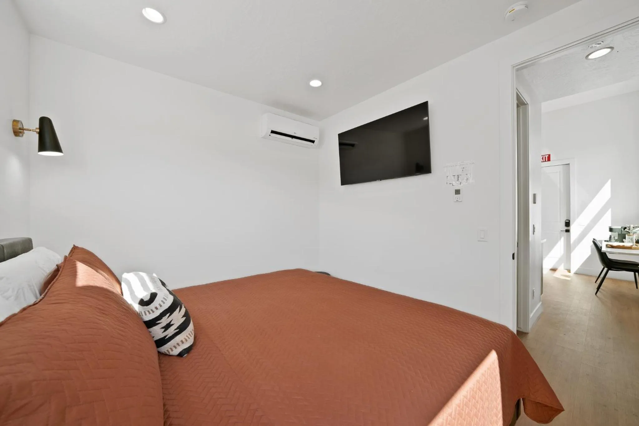 Bed in The Bungalows at Zion