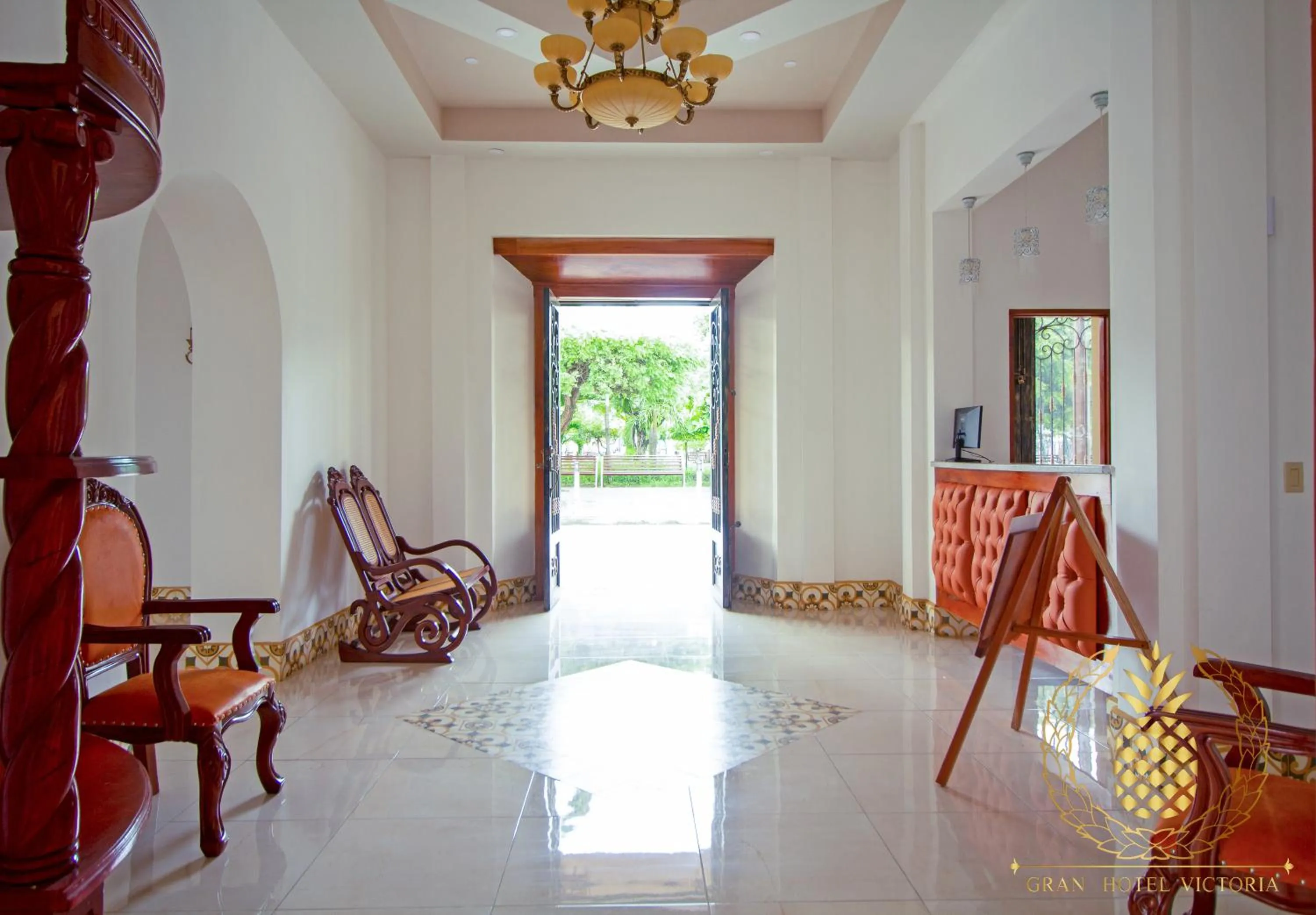 Lobby or reception in GRAN HOTEL VICTORIA