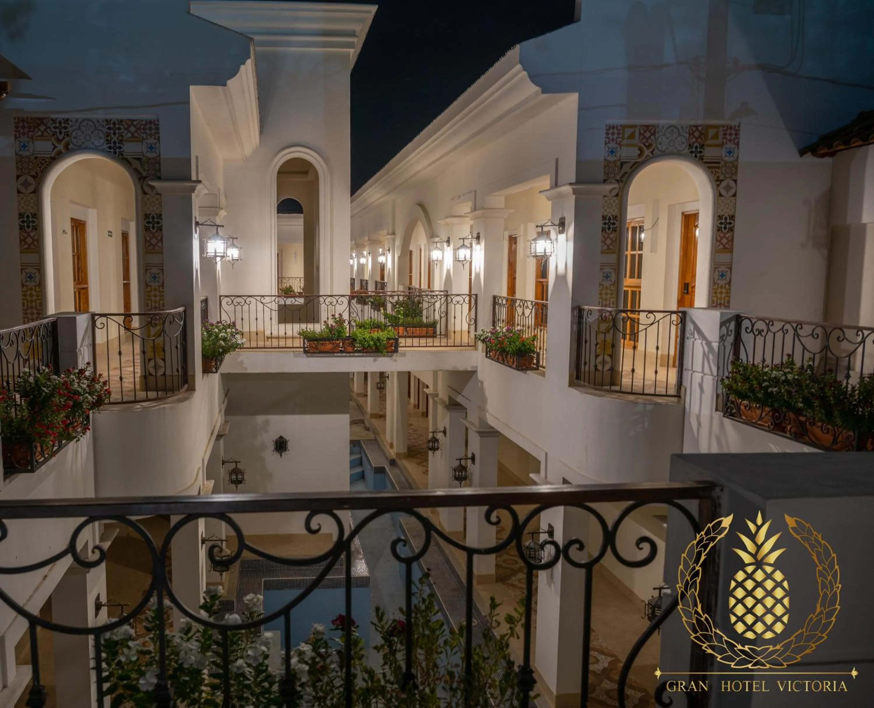 Balcony/Terrace in GRAN HOTEL VICTORIA