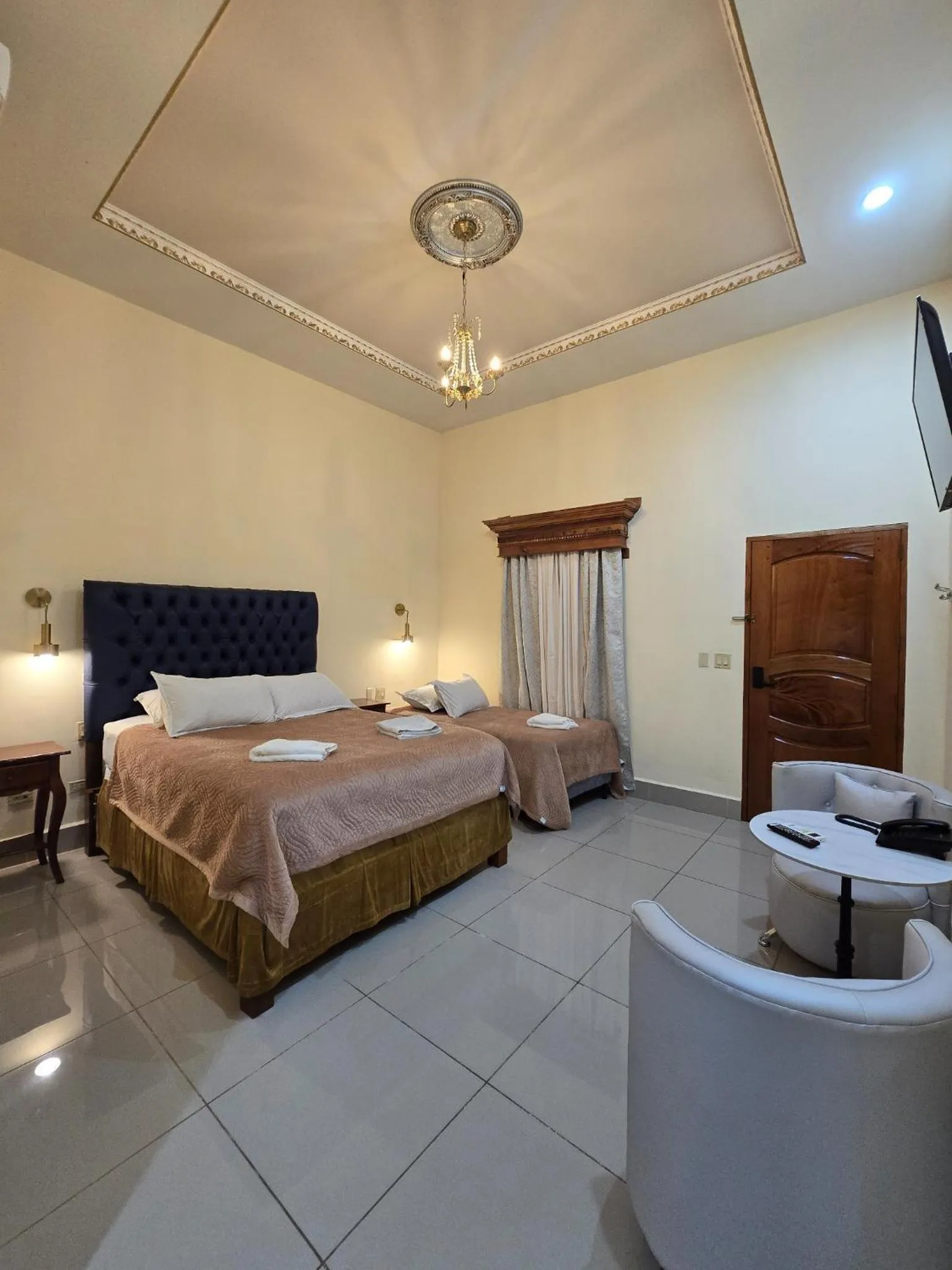 Bed in GRAN HOTEL VICTORIA