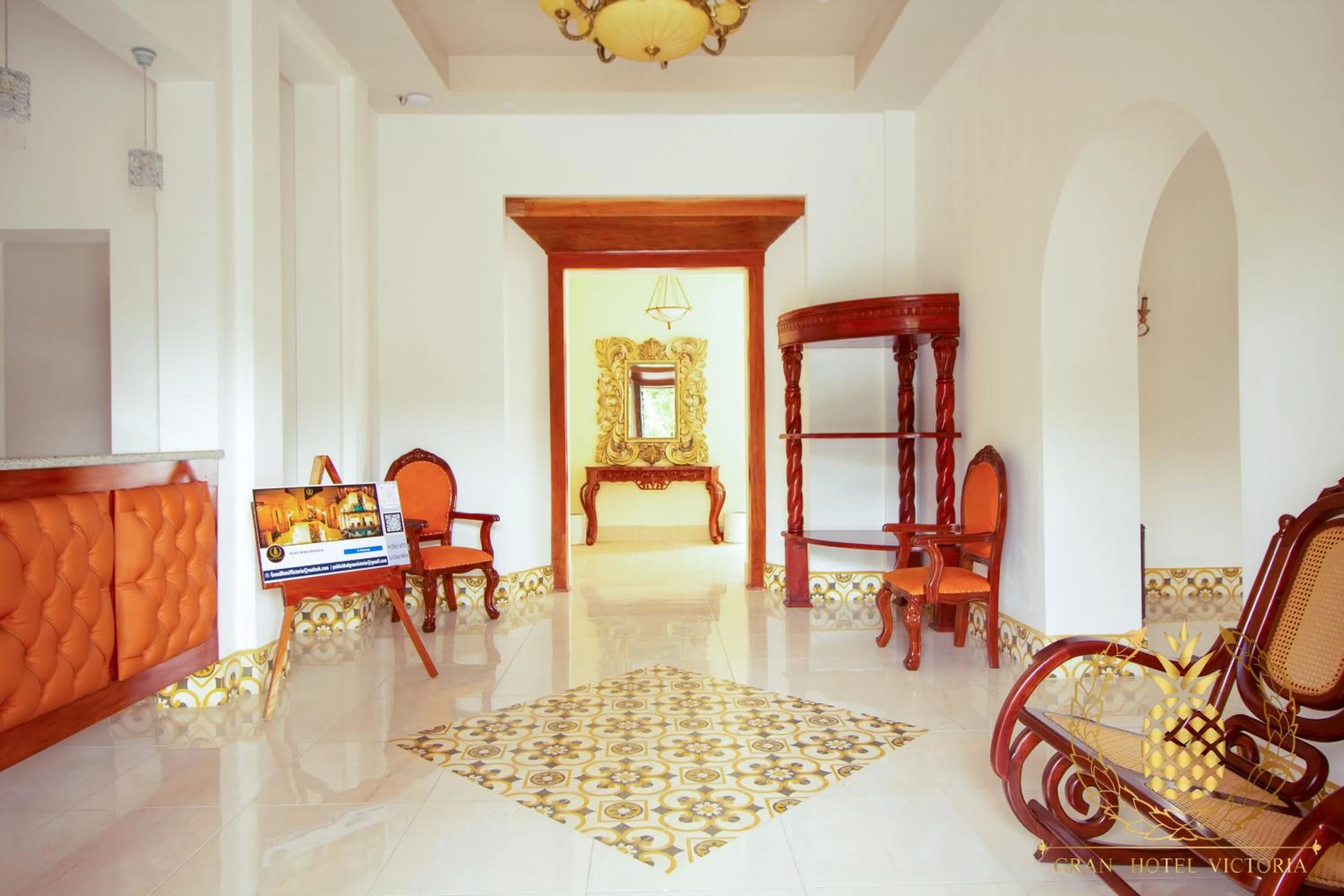Lobby or reception in GRAN HOTEL VICTORIA