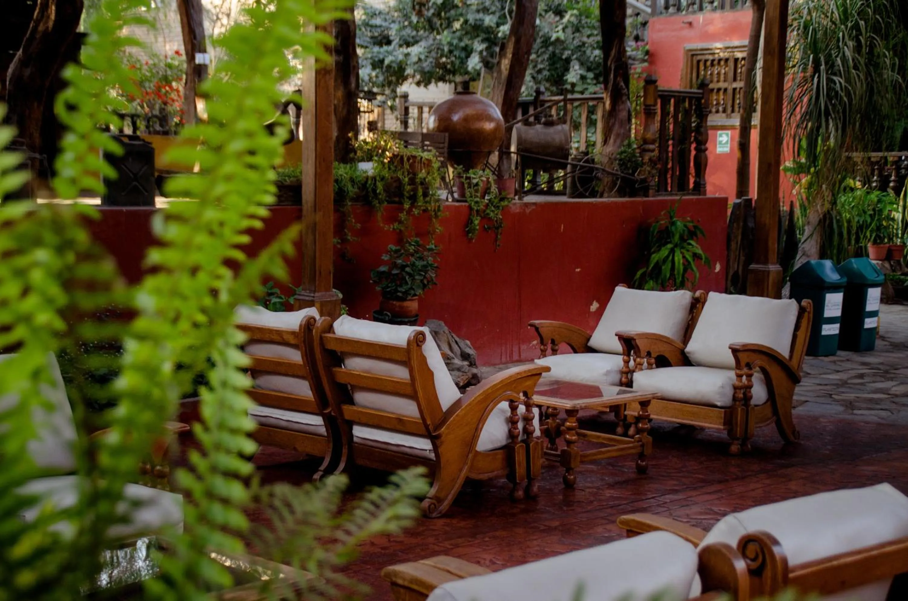 Living room in Hotel & Hacienda El Carmelo