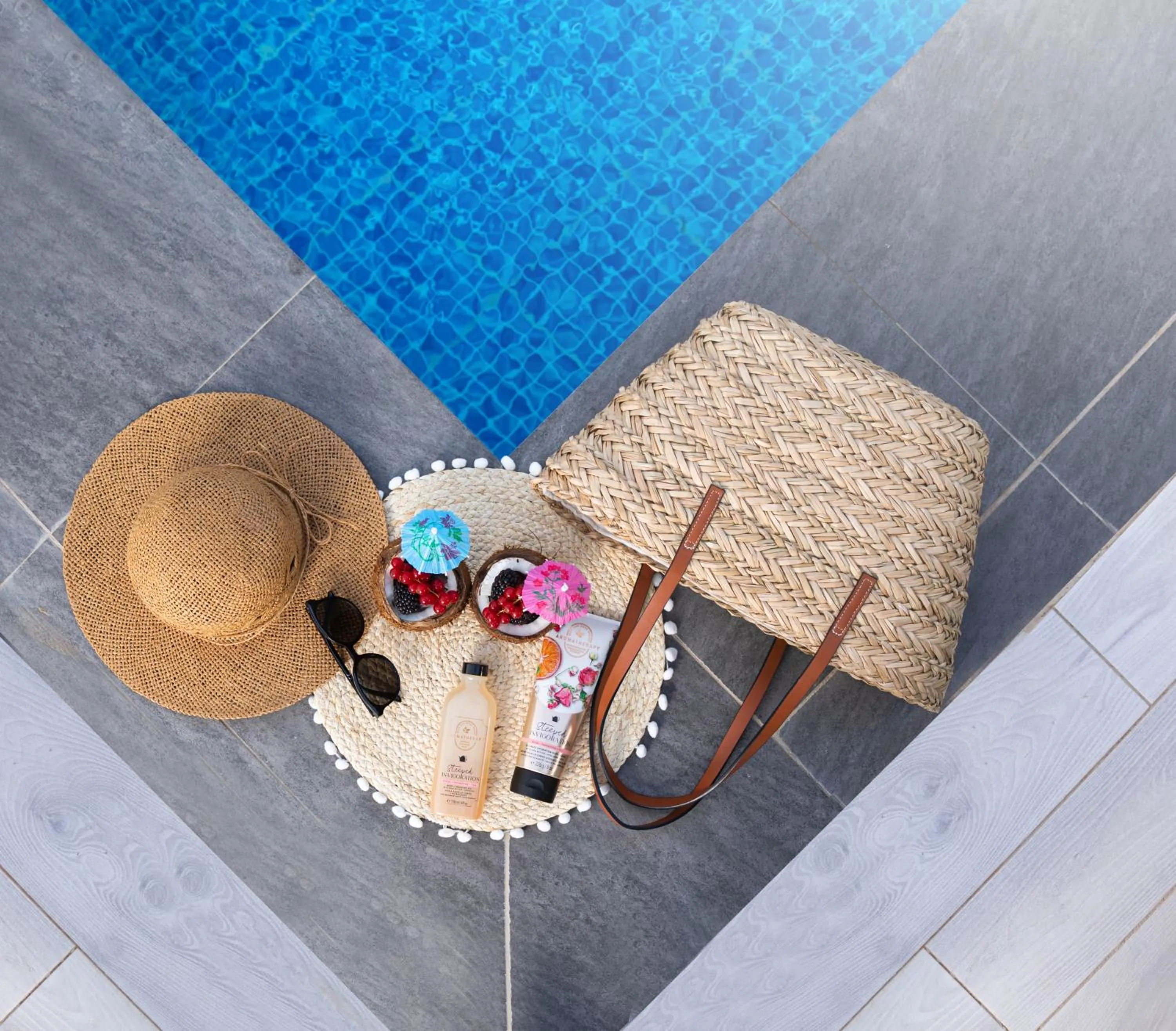 Swimming pool in Riyadh View Resort منتجع و شاليهات الرياض فيو