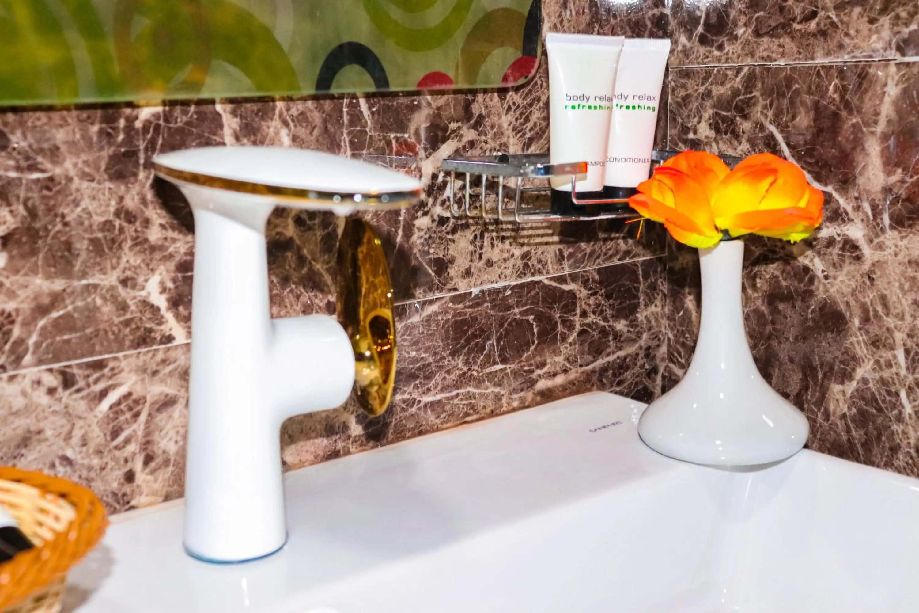 Property building in Golden Pyramids Inn