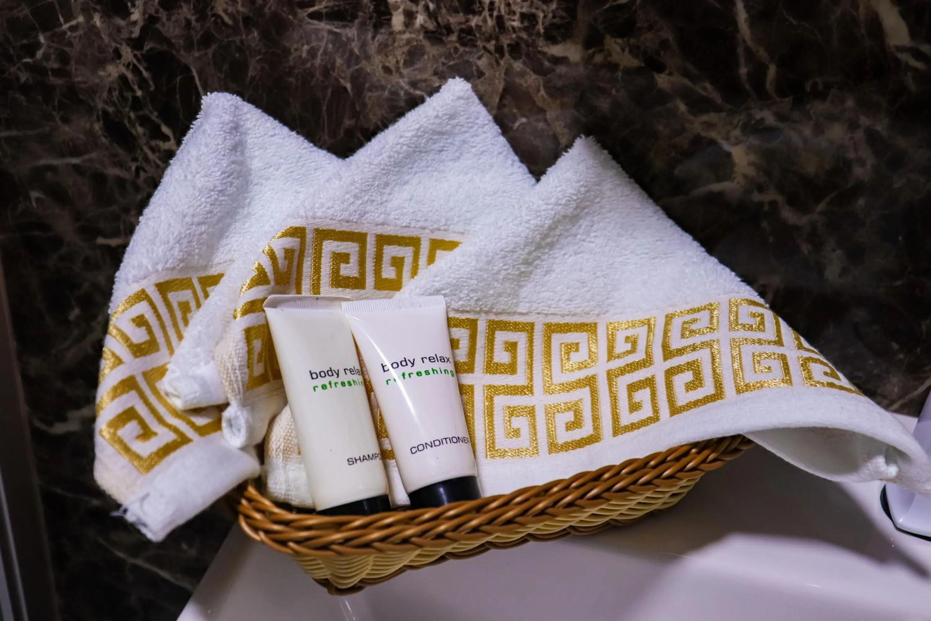 towels in Golden Pyramids Inn