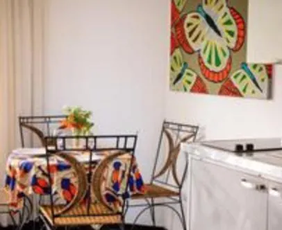 Kitchen or kitchenette in Bakotu Hotel