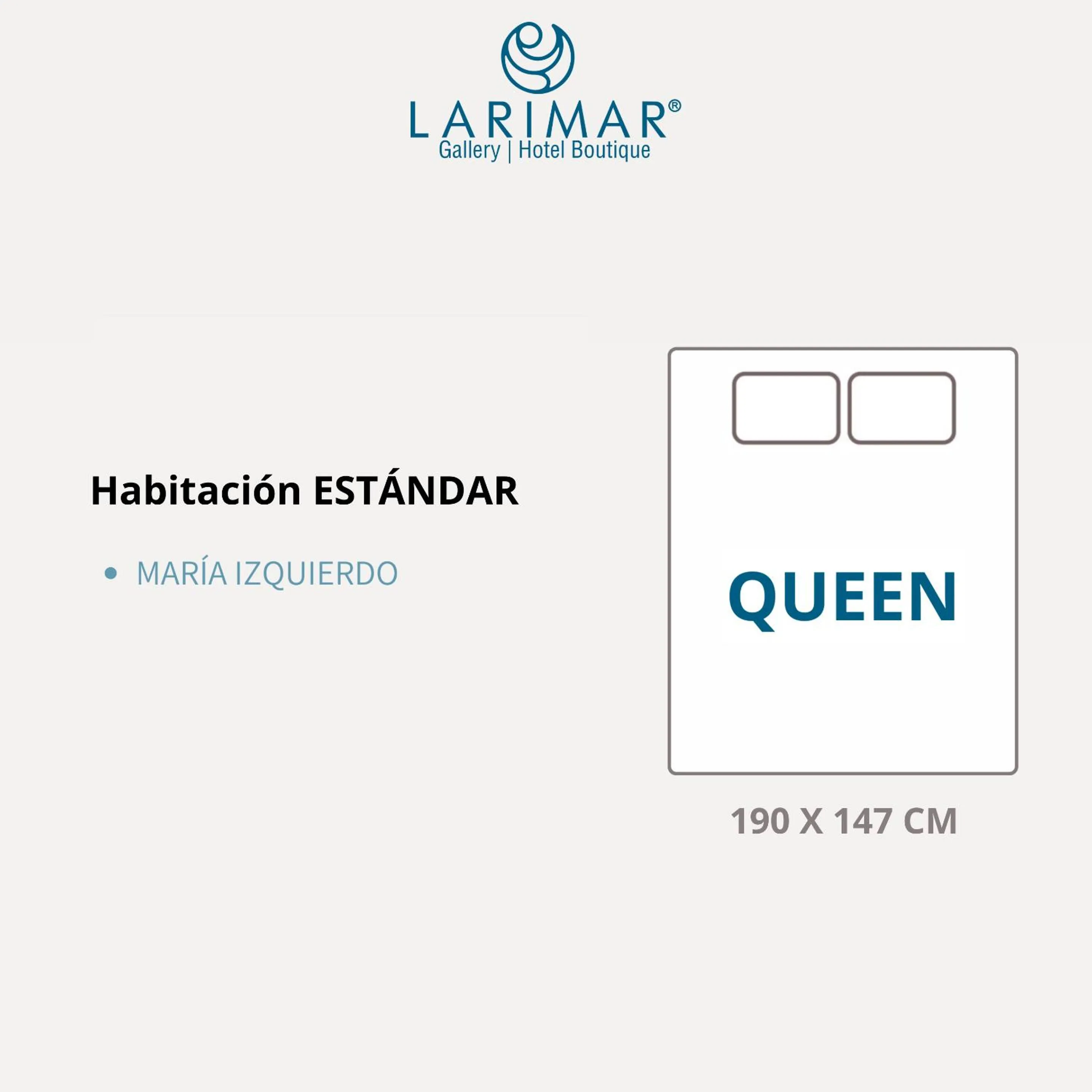 Text overlay in LARIMAR Gallery y Hotel Boutique