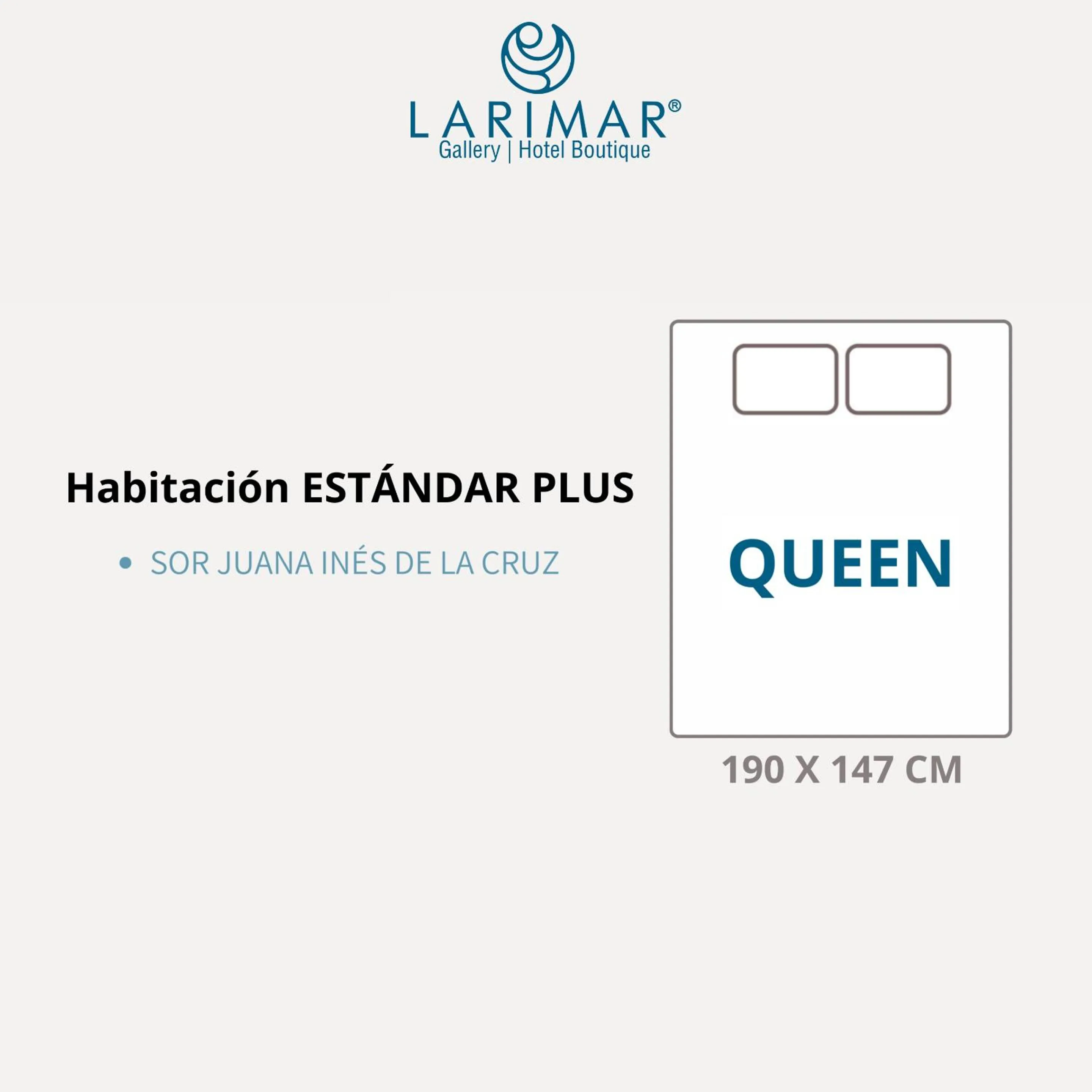 Text overlay in LARIMAR Gallery y Hotel Boutique