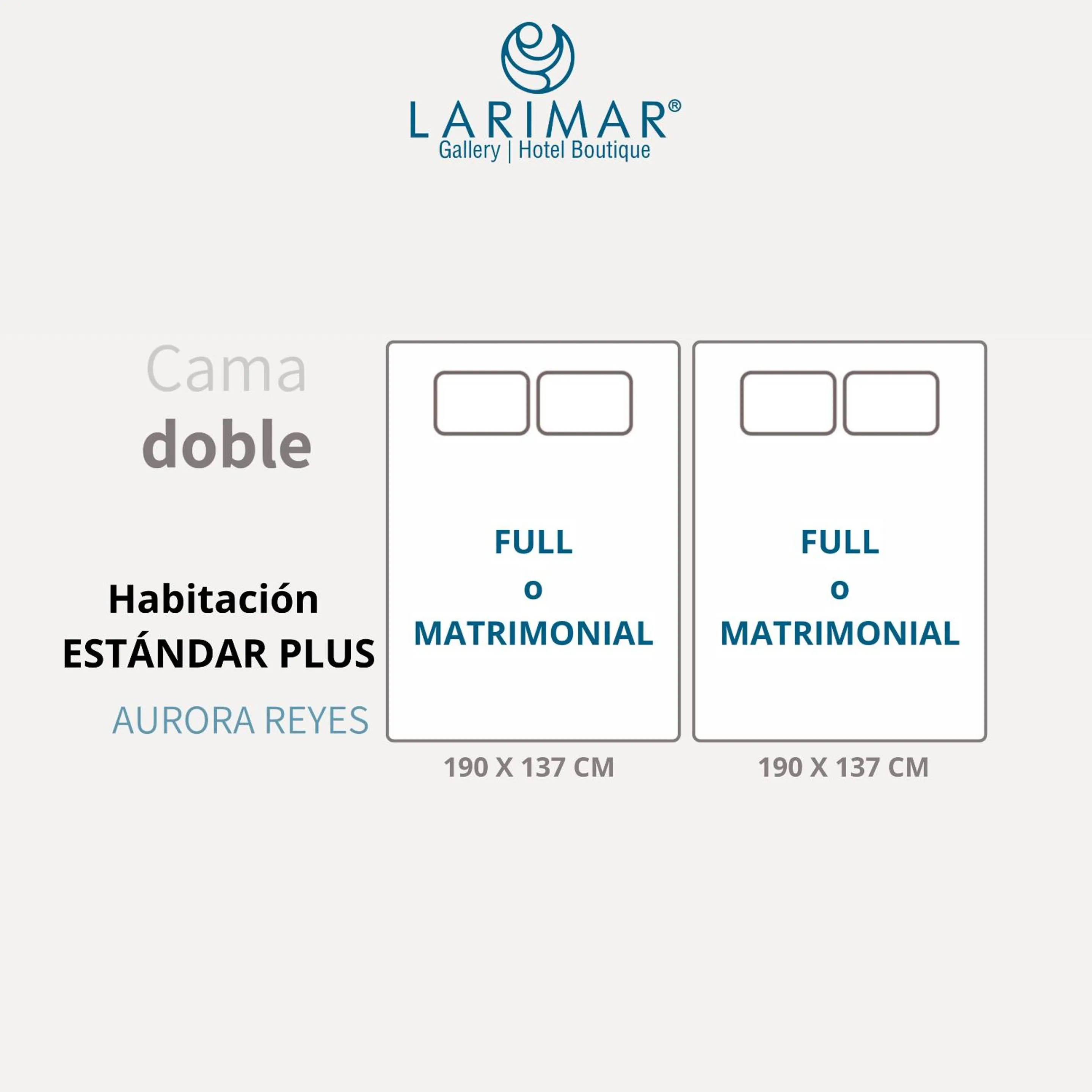 Text overlay in LARIMAR Gallery y Hotel Boutique