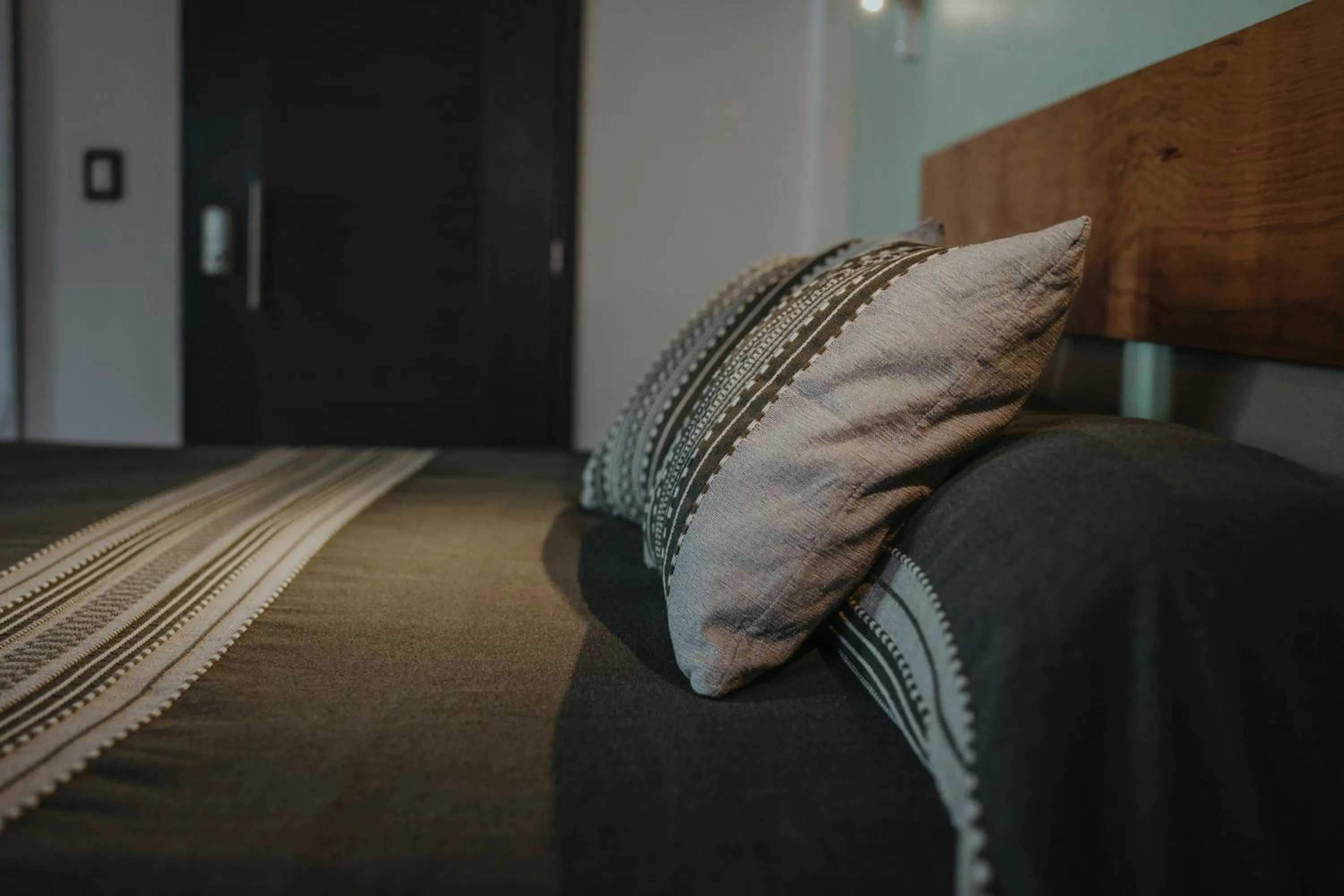 Bed in LARIMAR Gallery y Hotel Boutique