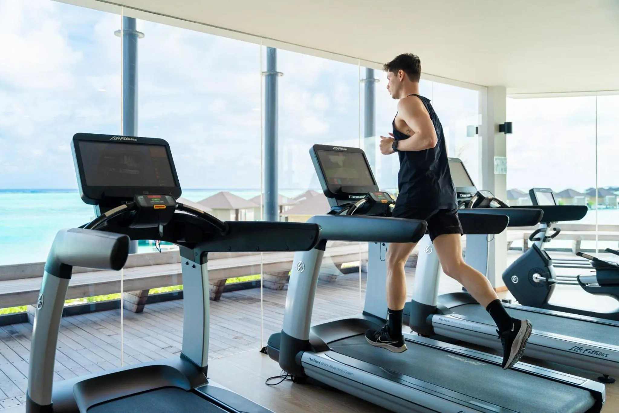 Fitness centre/facilities in Madifushi Private Island- Free return seaplane transfr for min 5&9 nights for 19Dec-10Jan