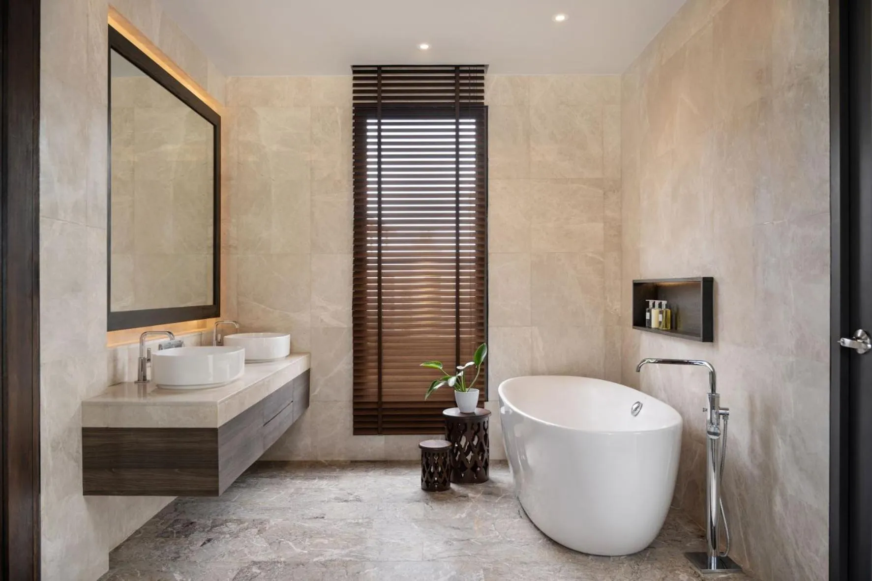 Bathroom in Madifushi Private Island- Free return seaplane transfr for min 5&9 nights for 19Dec-10Jan