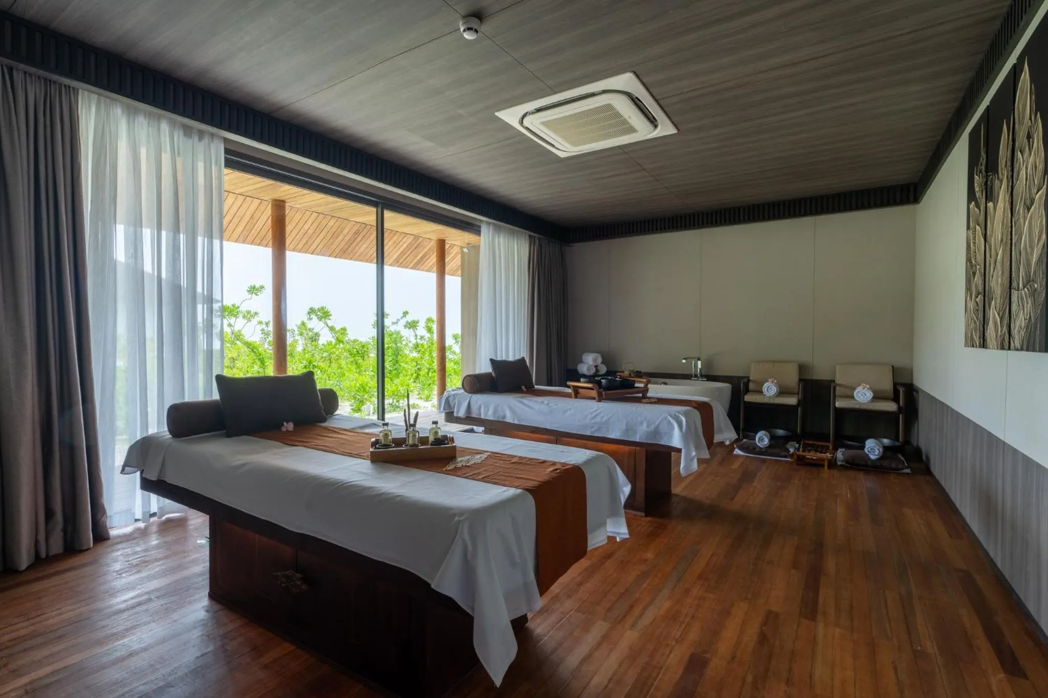 Spa and wellness centre/facilities in Madifushi Private Island- Free return seaplane transfr for min 5&9 nights for 19Dec-10Jan