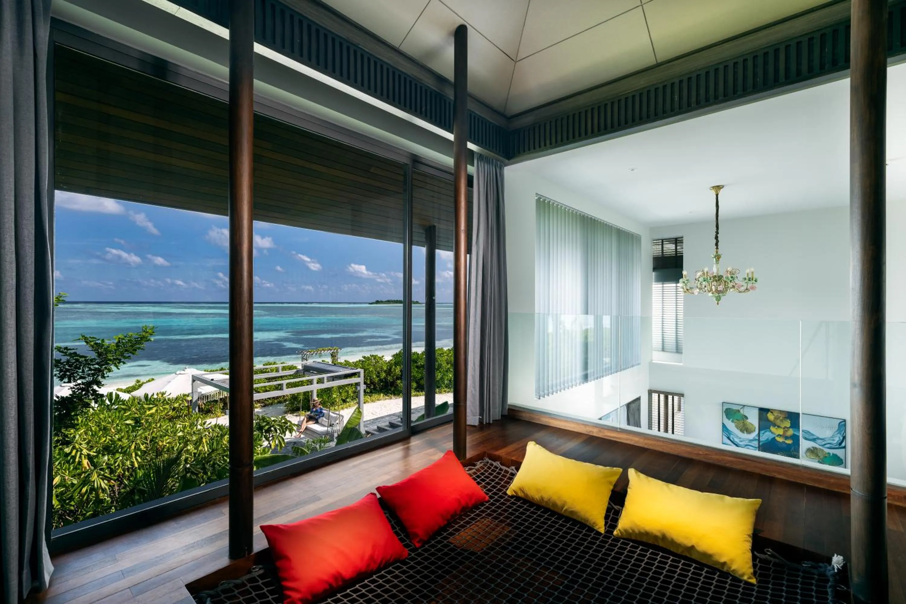 Bed in Madifushi Private Island- Free return seaplane transfr for min 5 nights