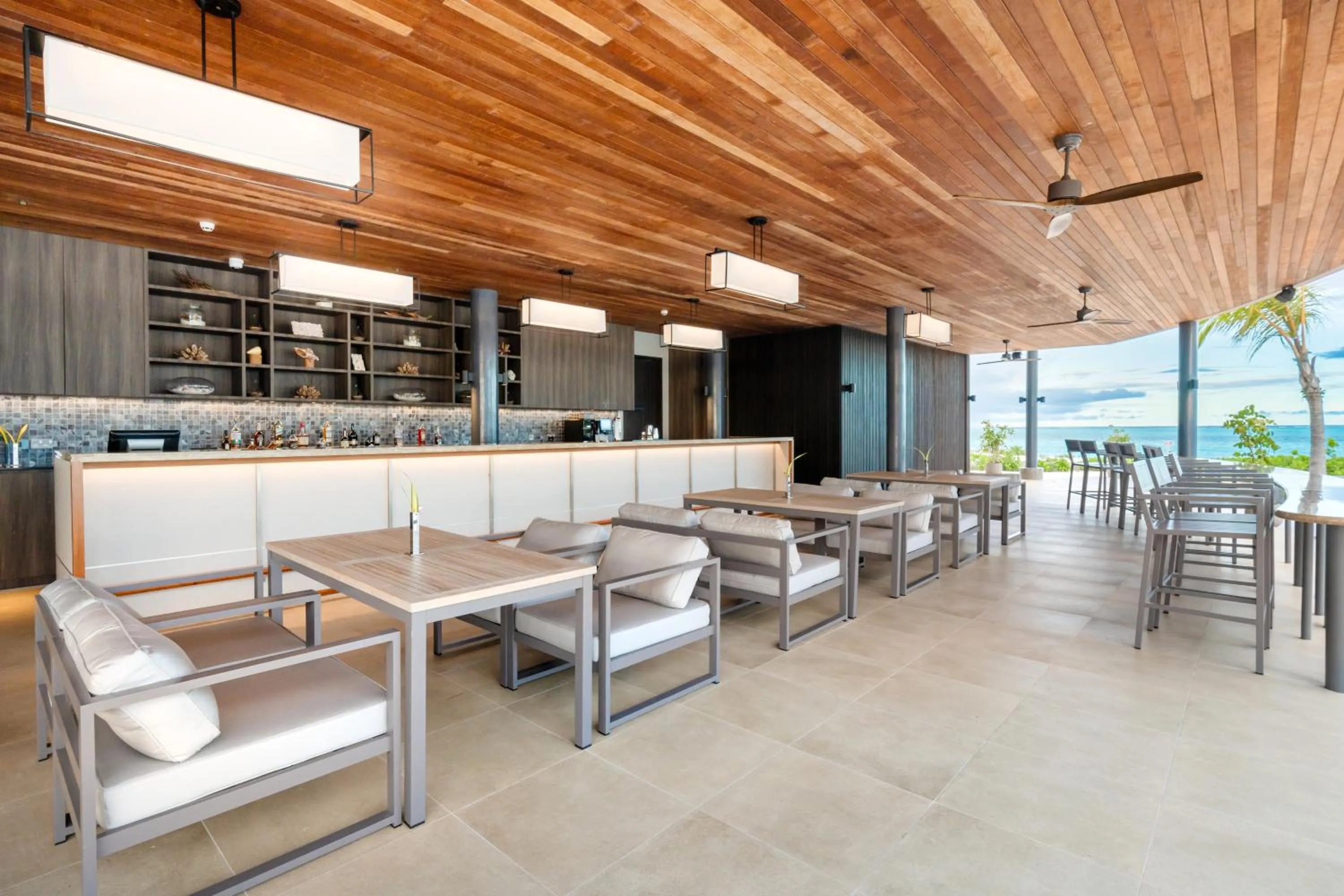 Lounge or bar in Madifushi Private Island- Free return seaplane transfr for min 5&9 nights for 19Dec-10Jan