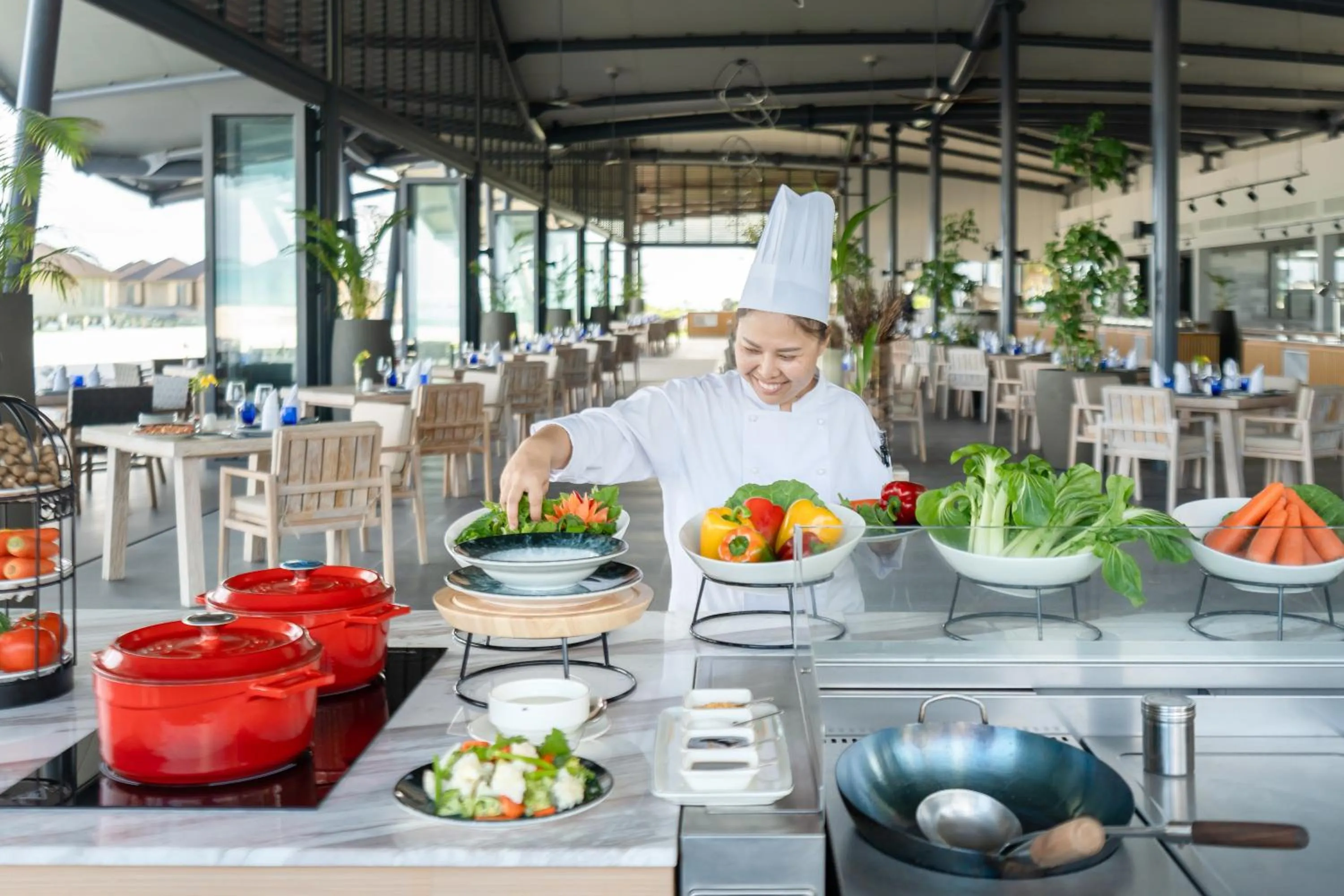 Restaurant/places to eat in Madifushi Private Island- Free return seaplane transfr for min 5&9 nights for 19Dec-10Jan