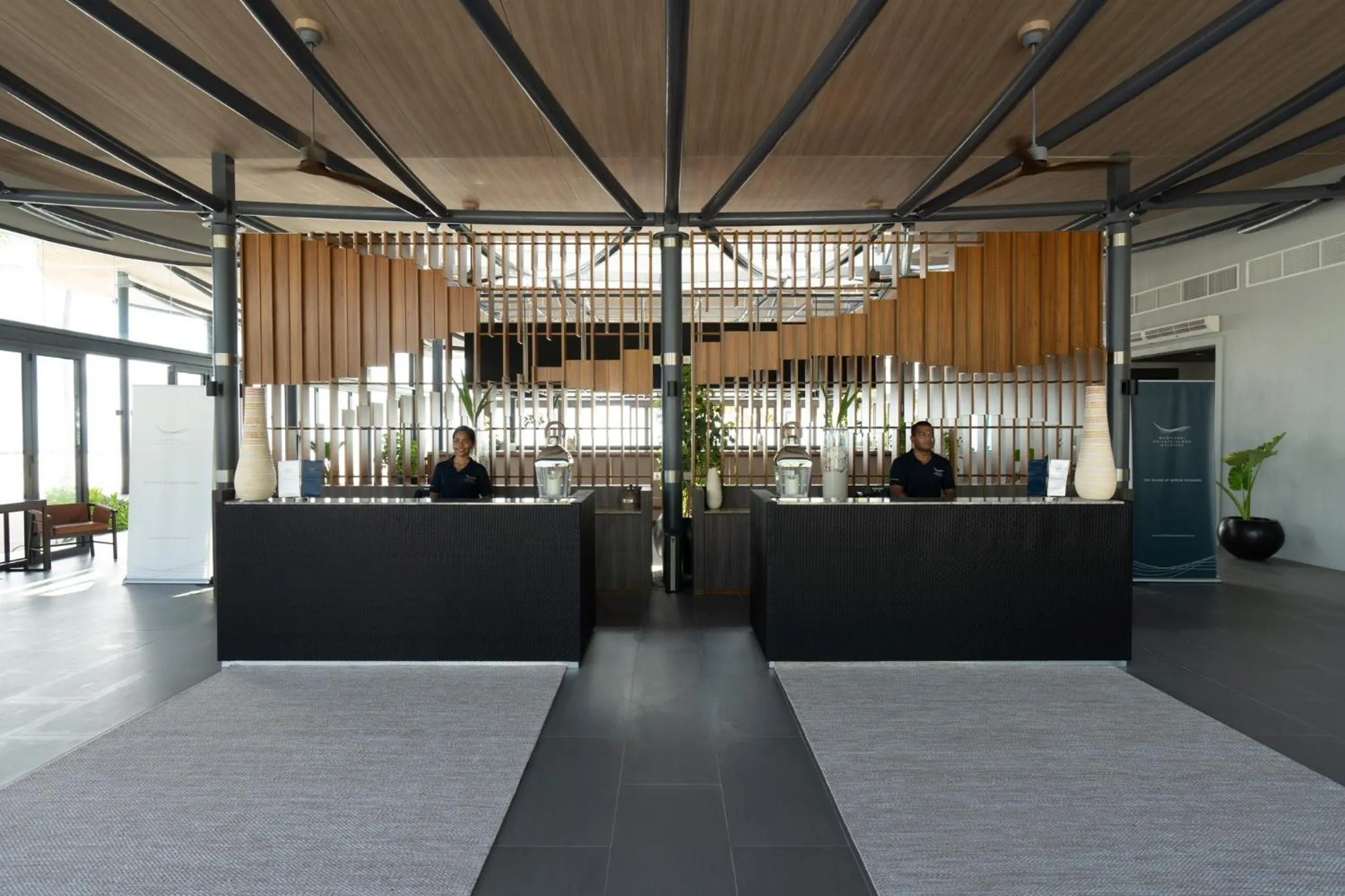 Lobby or reception in Madifushi Private Island- Free return seaplane transfr for min 5&9 nights for 19Dec-10Jan