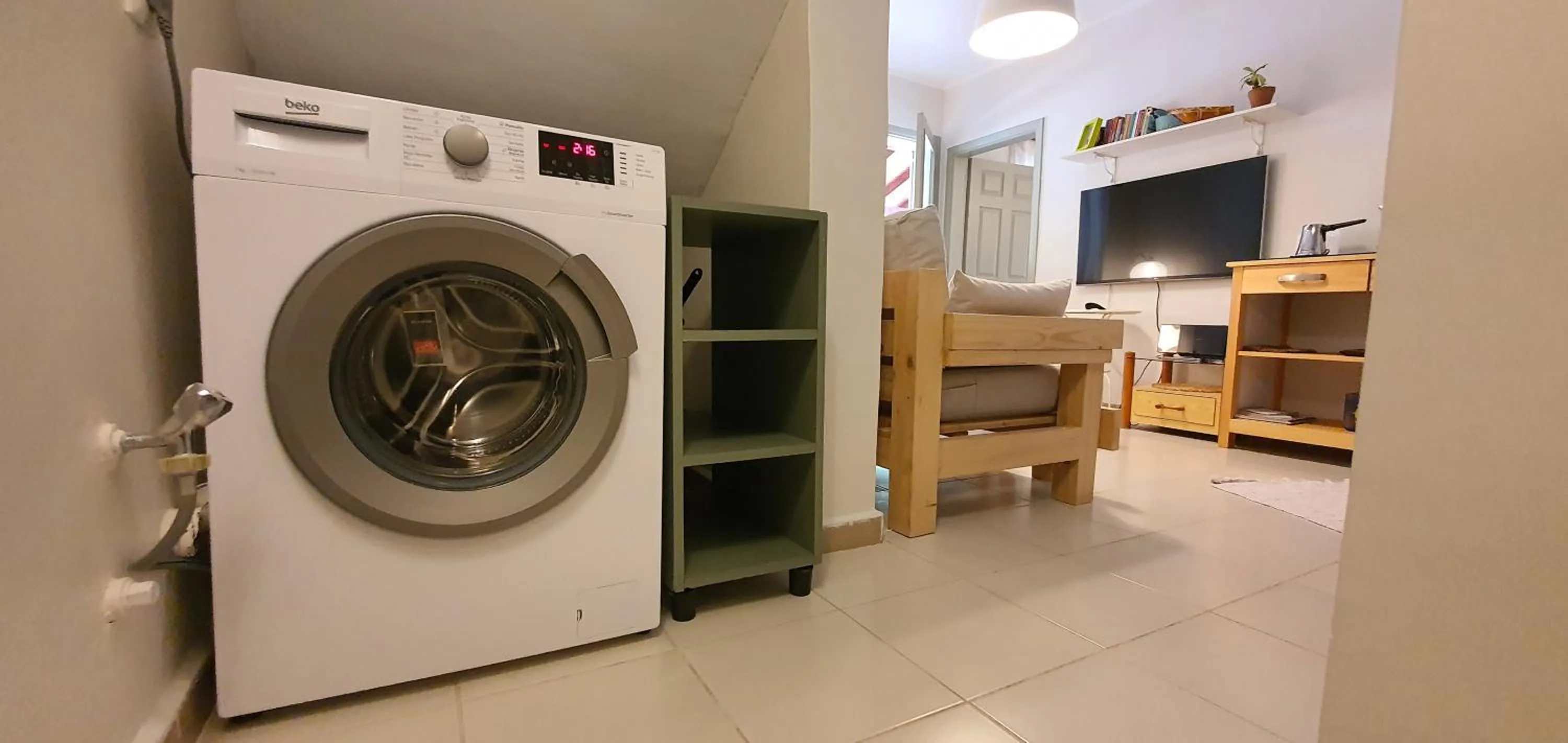 washing machine in A&B Home Hotel