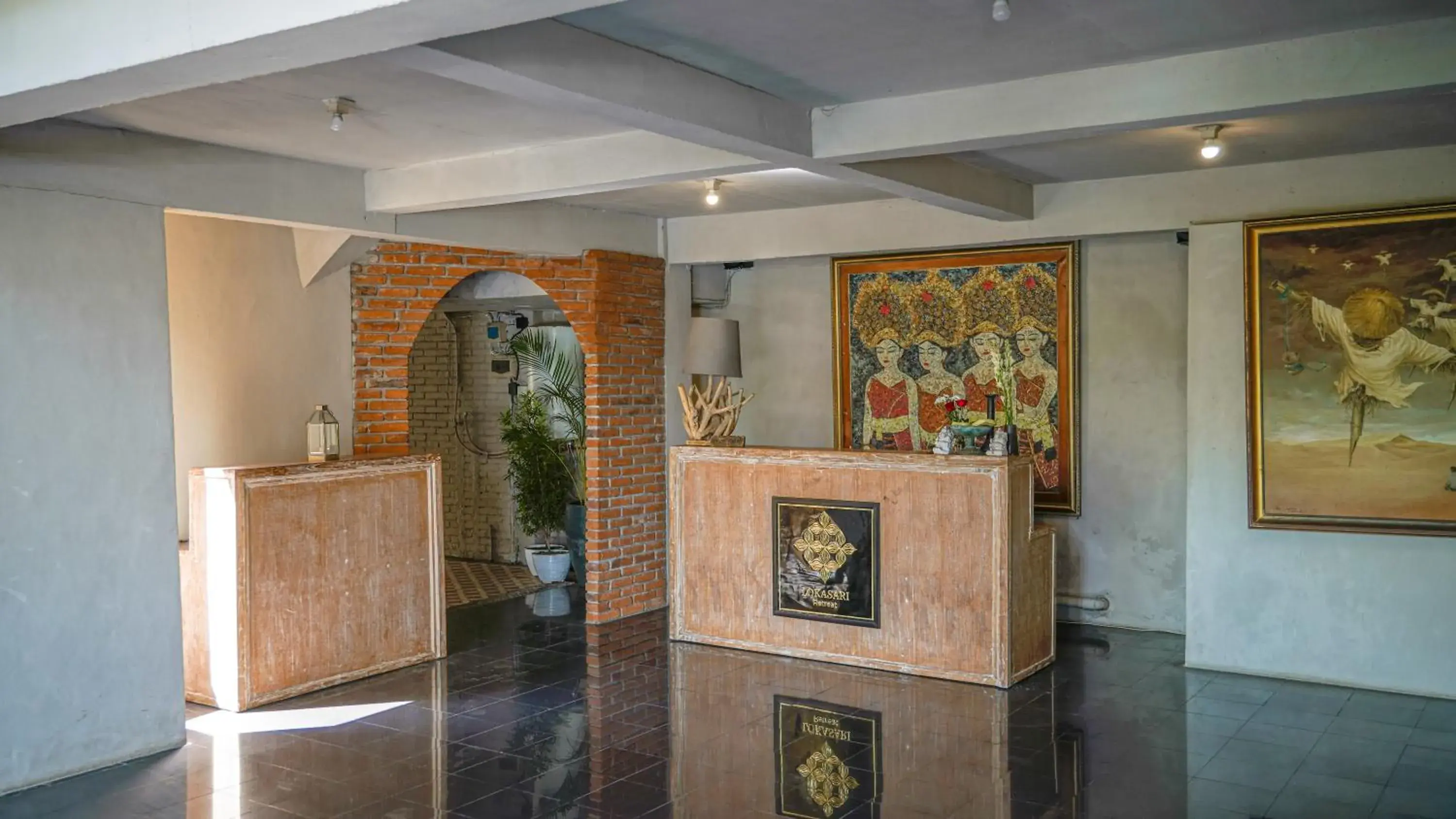 Lobby or reception in Lokasari Retreat Lobby or reception in Lokasari Retreat