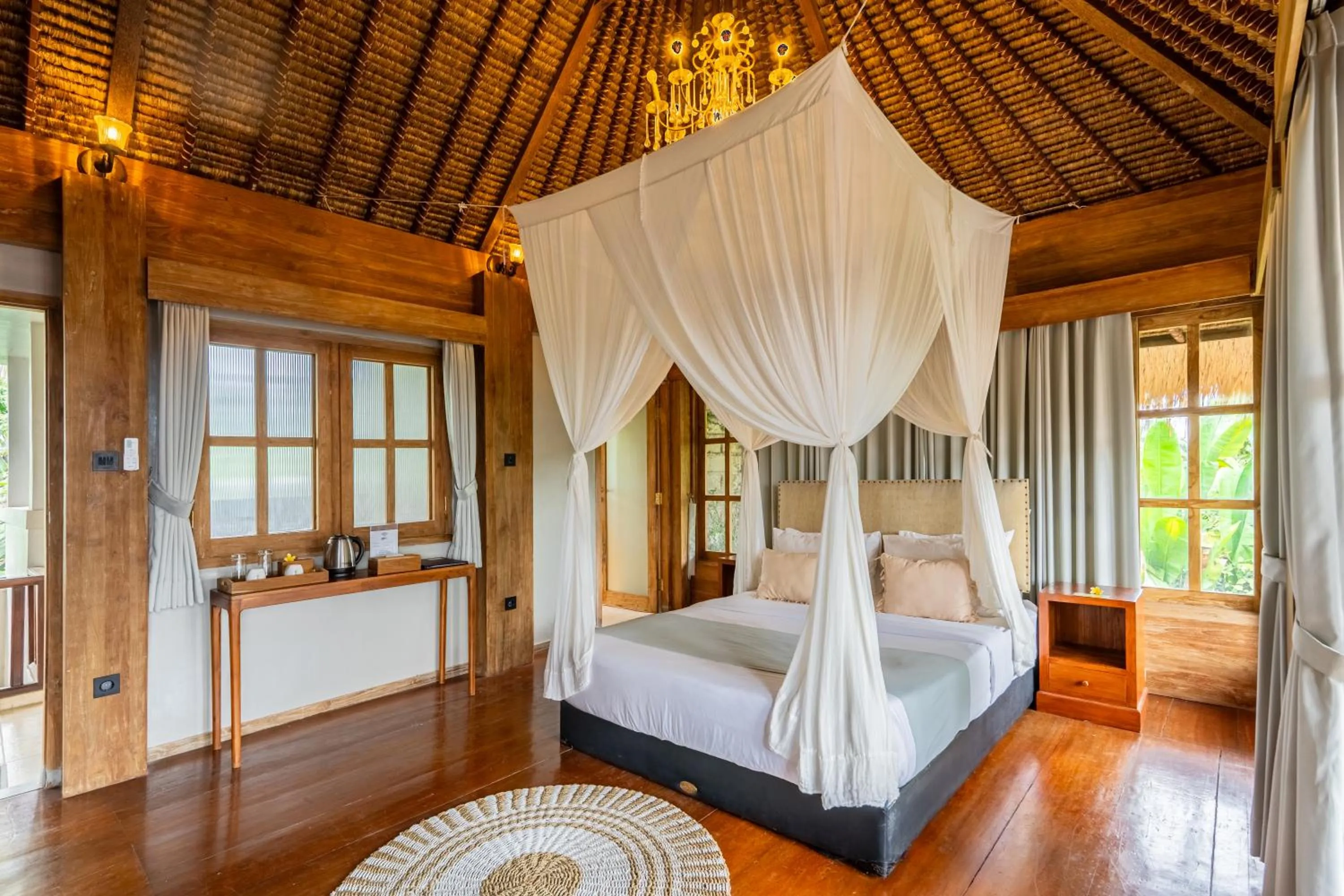 Bed in Lokasari Retreat