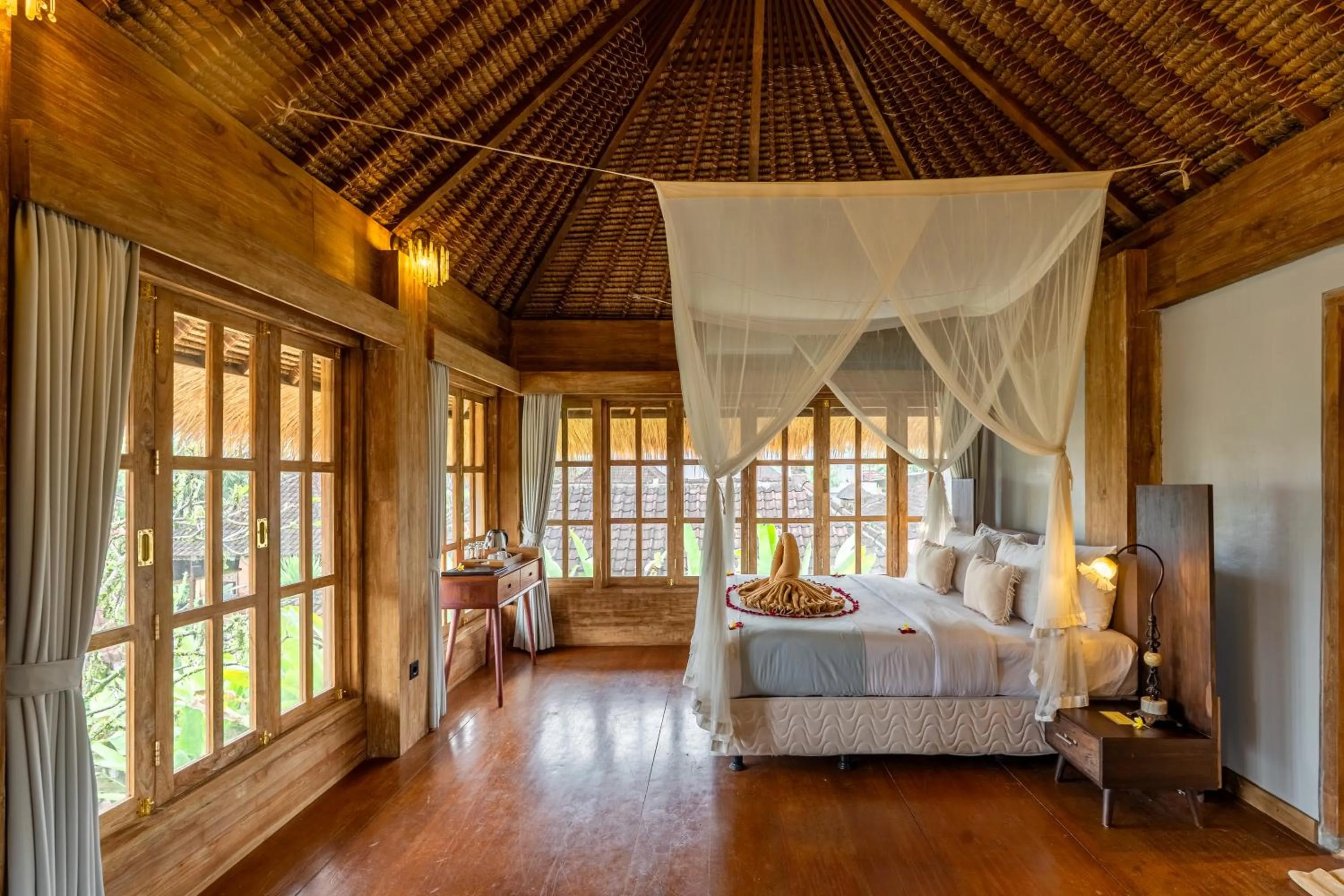 Bed in Lokasari Retreat