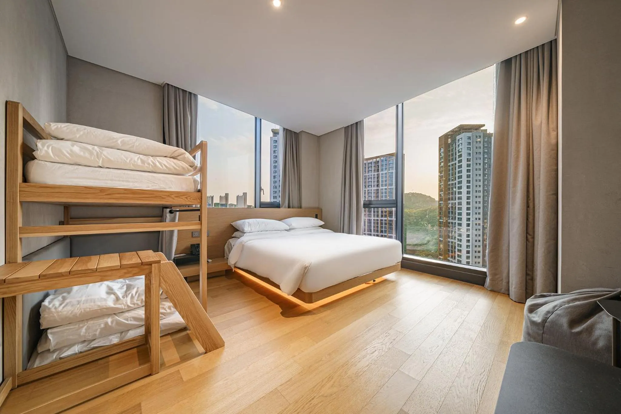 Photo of the whole room, Bed in Take Hotel Seoul Gwangmyeong