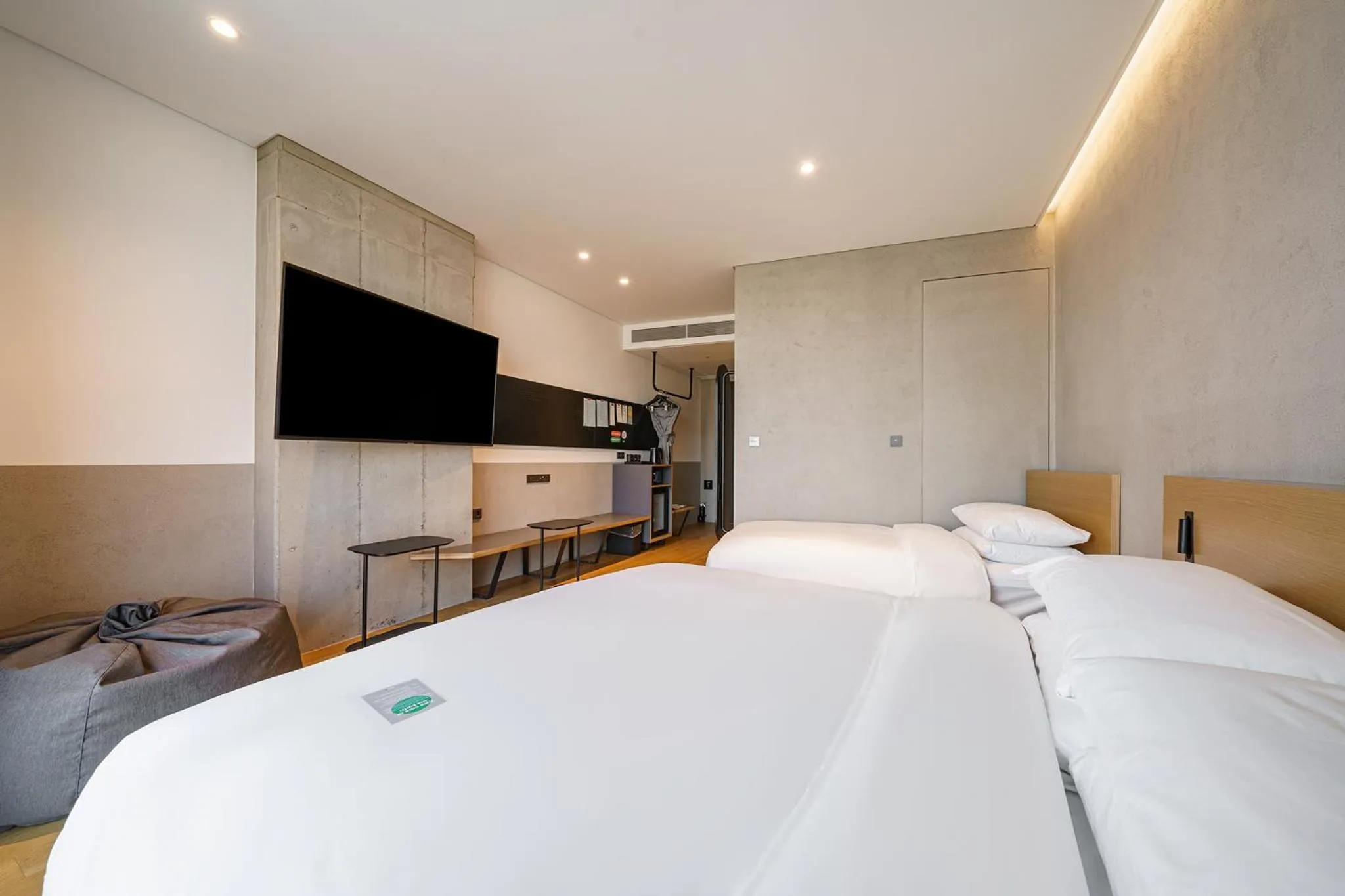 Photo of the whole room, Bed in Take Hotel Seoul Gwangmyeong