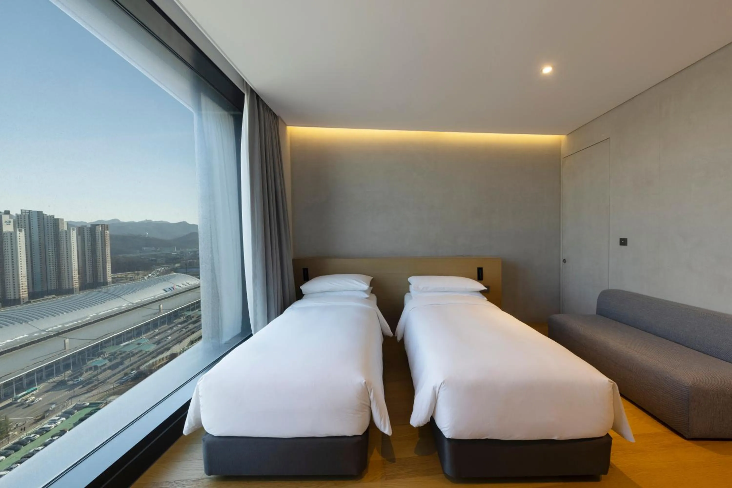Photo of the whole room, Bed in Take Hotel Seoul Gwangmyeong