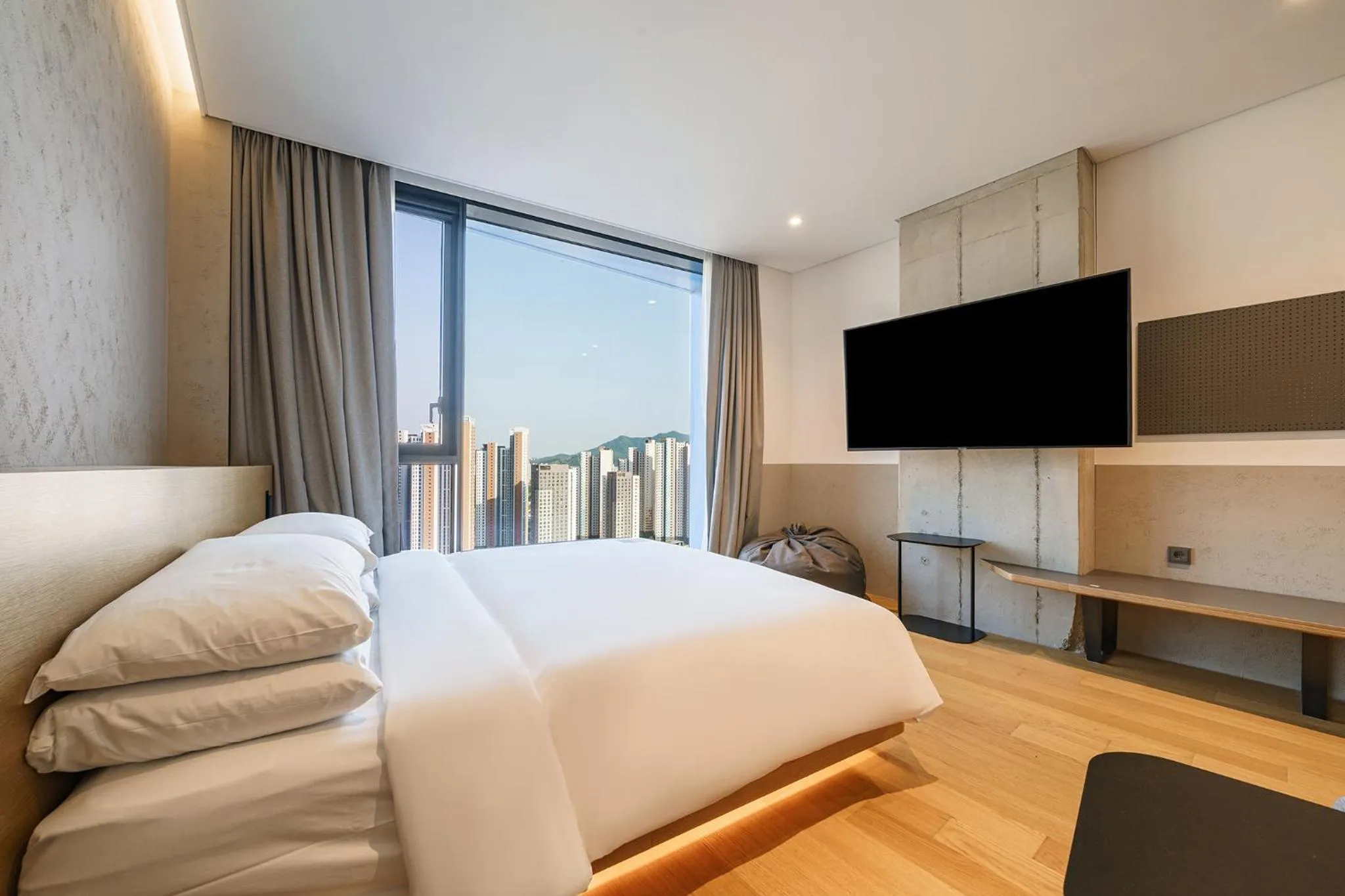 Photo of the whole room, Bed in Take Hotel Seoul Gwangmyeong