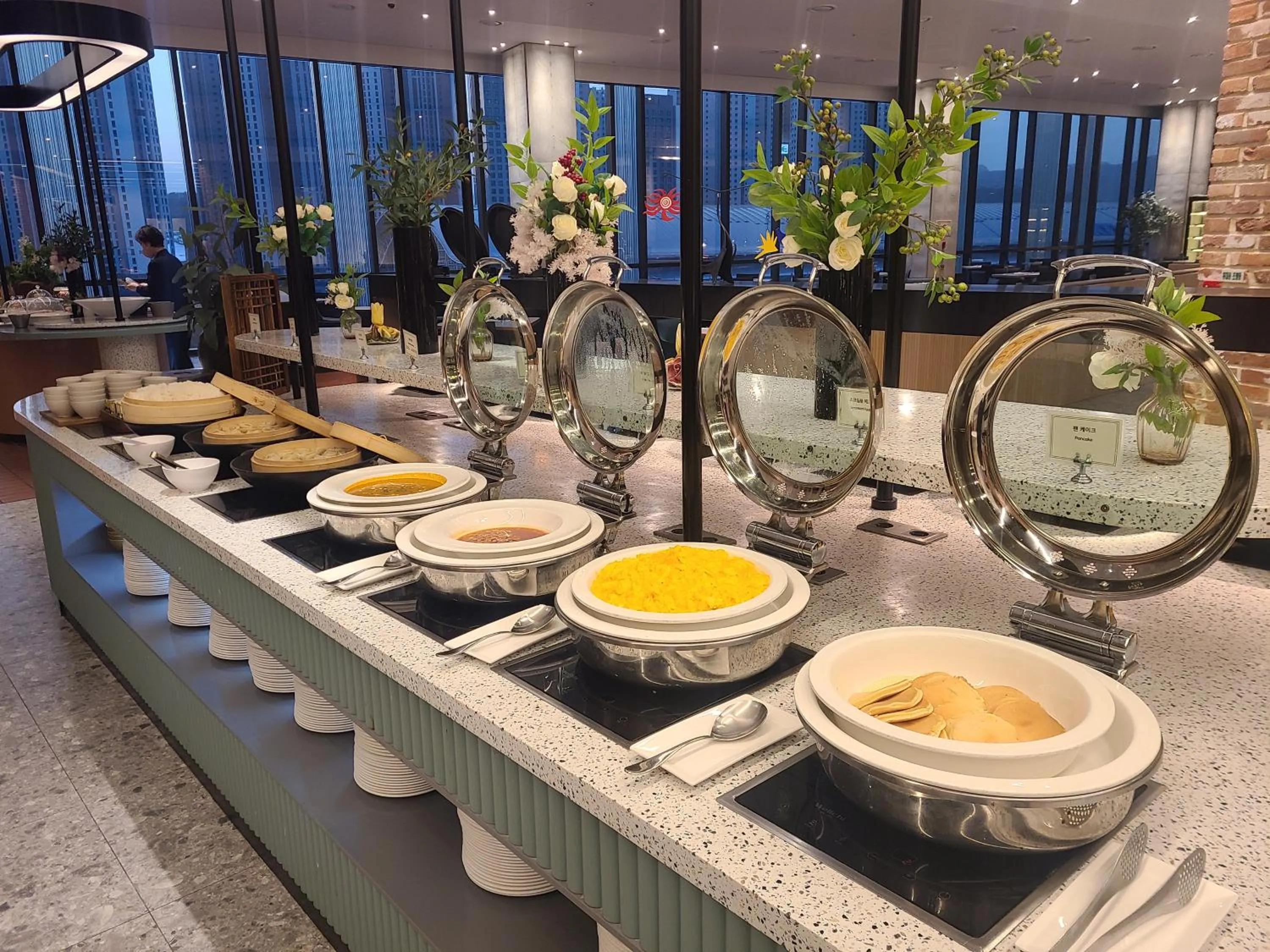 Breakfast in Take Hotel Seoul Gwangmyeong