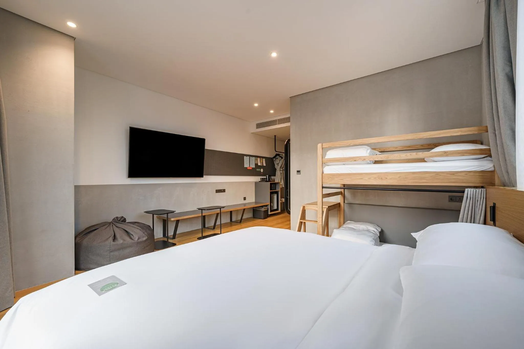 Photo of the whole room, Bed in Take Hotel Seoul Gwangmyeong