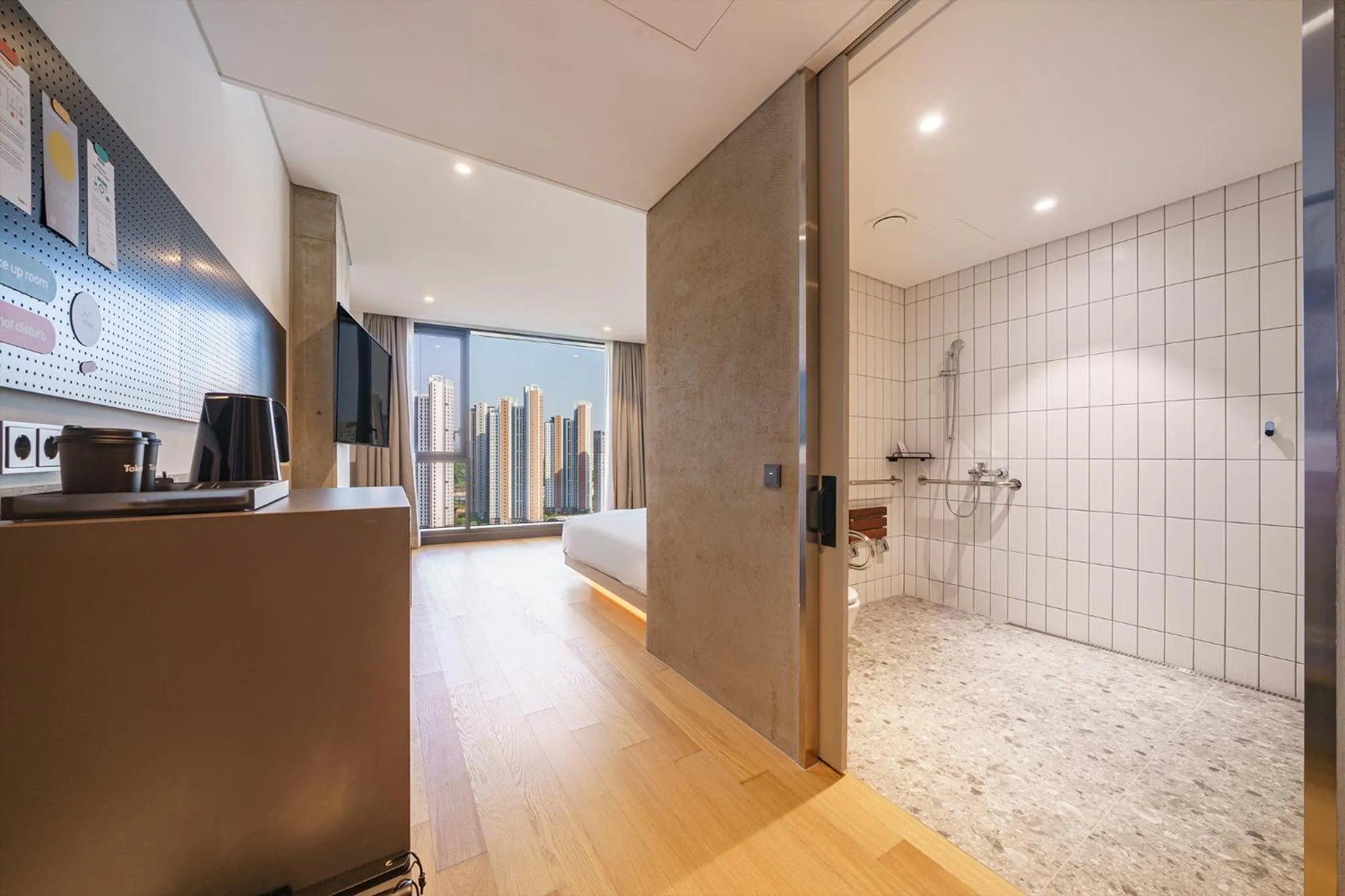 Photo of the whole room in Take Hotel Seoul Gwangmyeong