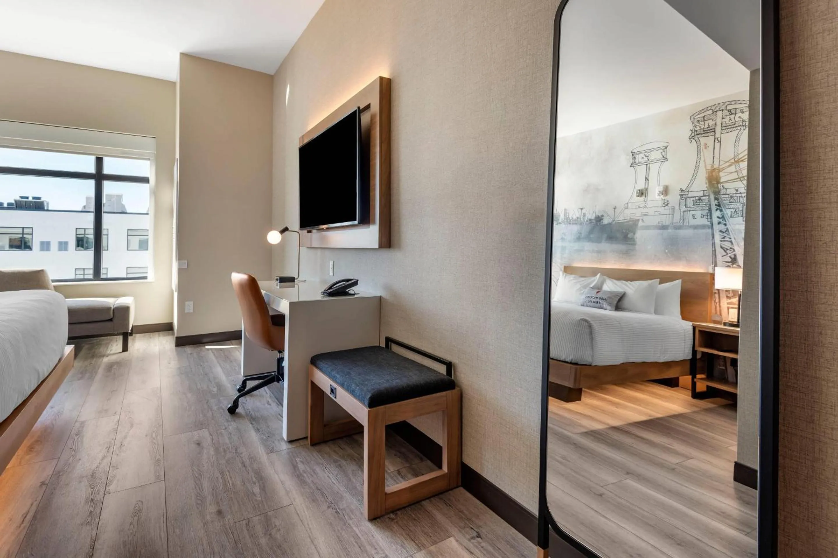 Bedroom, Bed in Cambria Hotel Portland Downtown Old Port