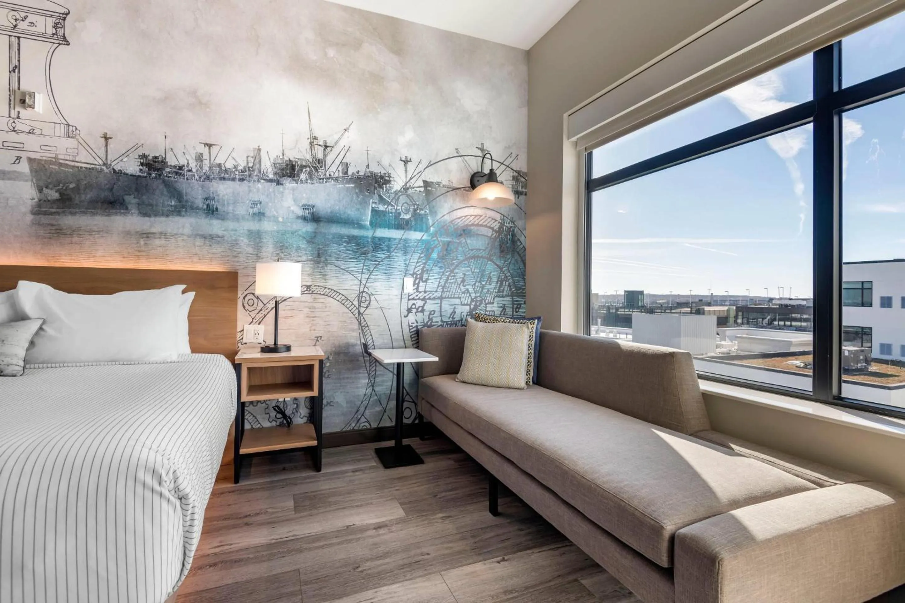 Bedroom, Bed in Cambria Hotel Portland Downtown Old Port