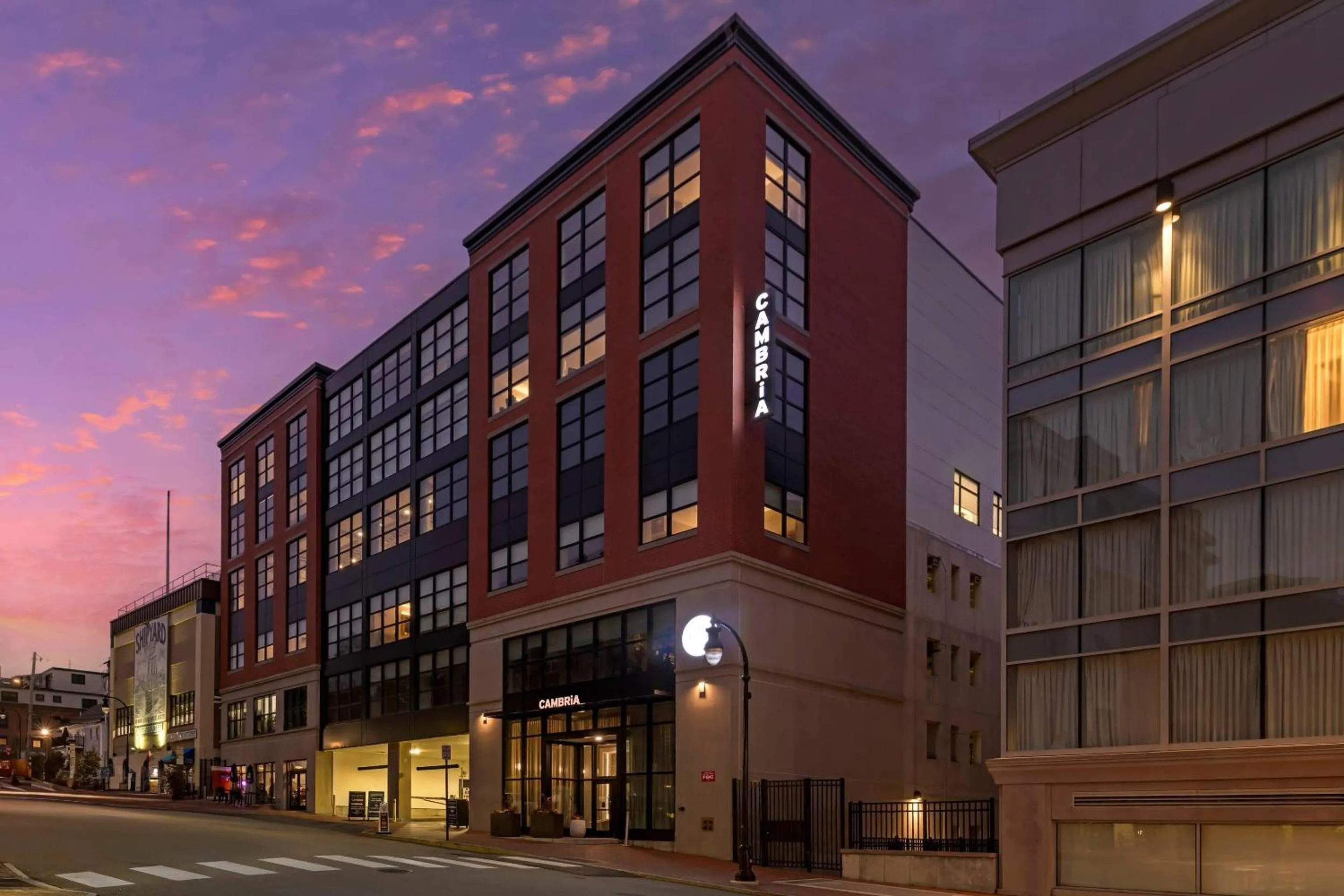 Property building in Cambria Hotel Portland Downtown Old Port