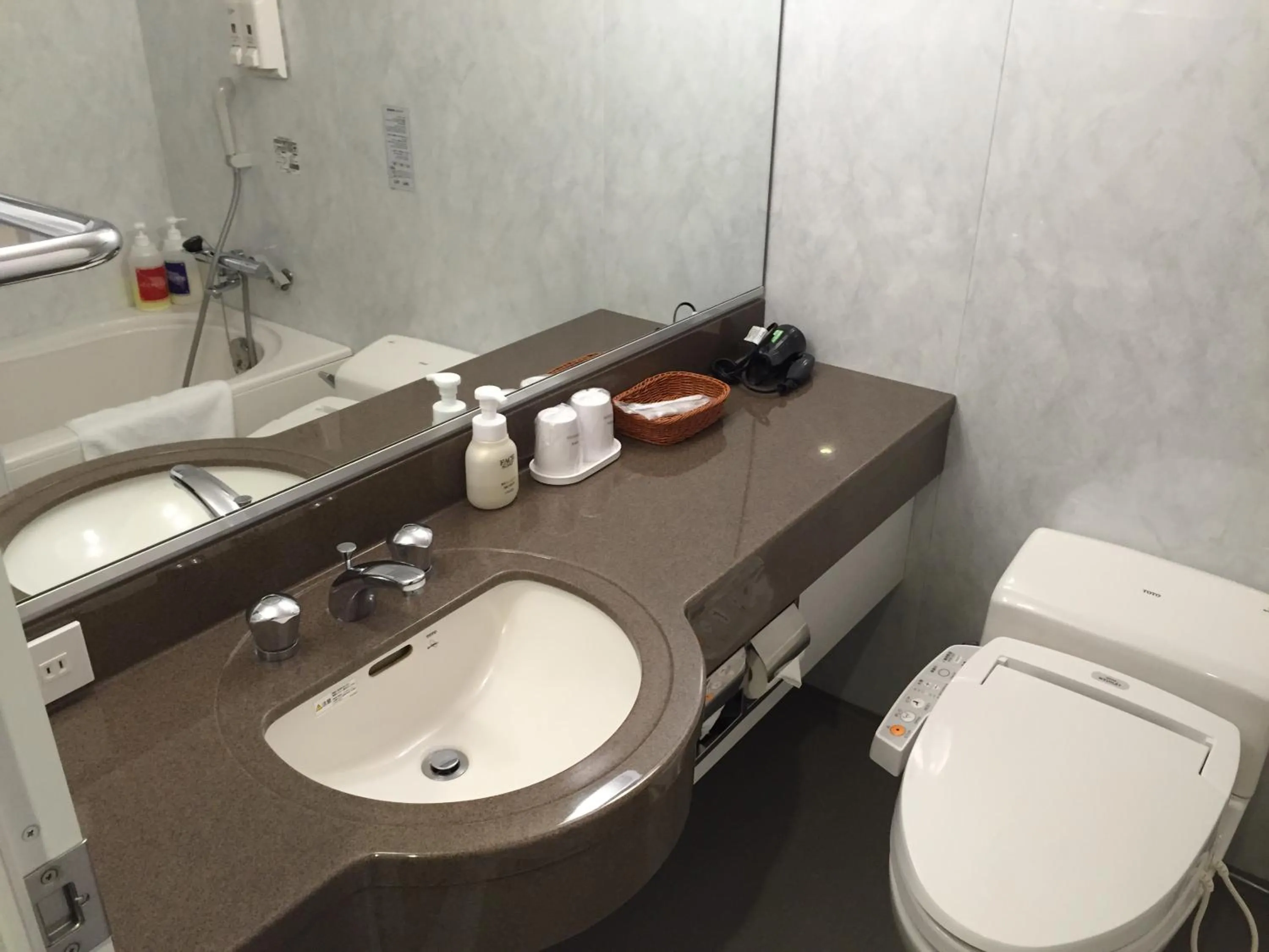 Bathroom in Kiyosato Onsen Hotel Ryokuseisou