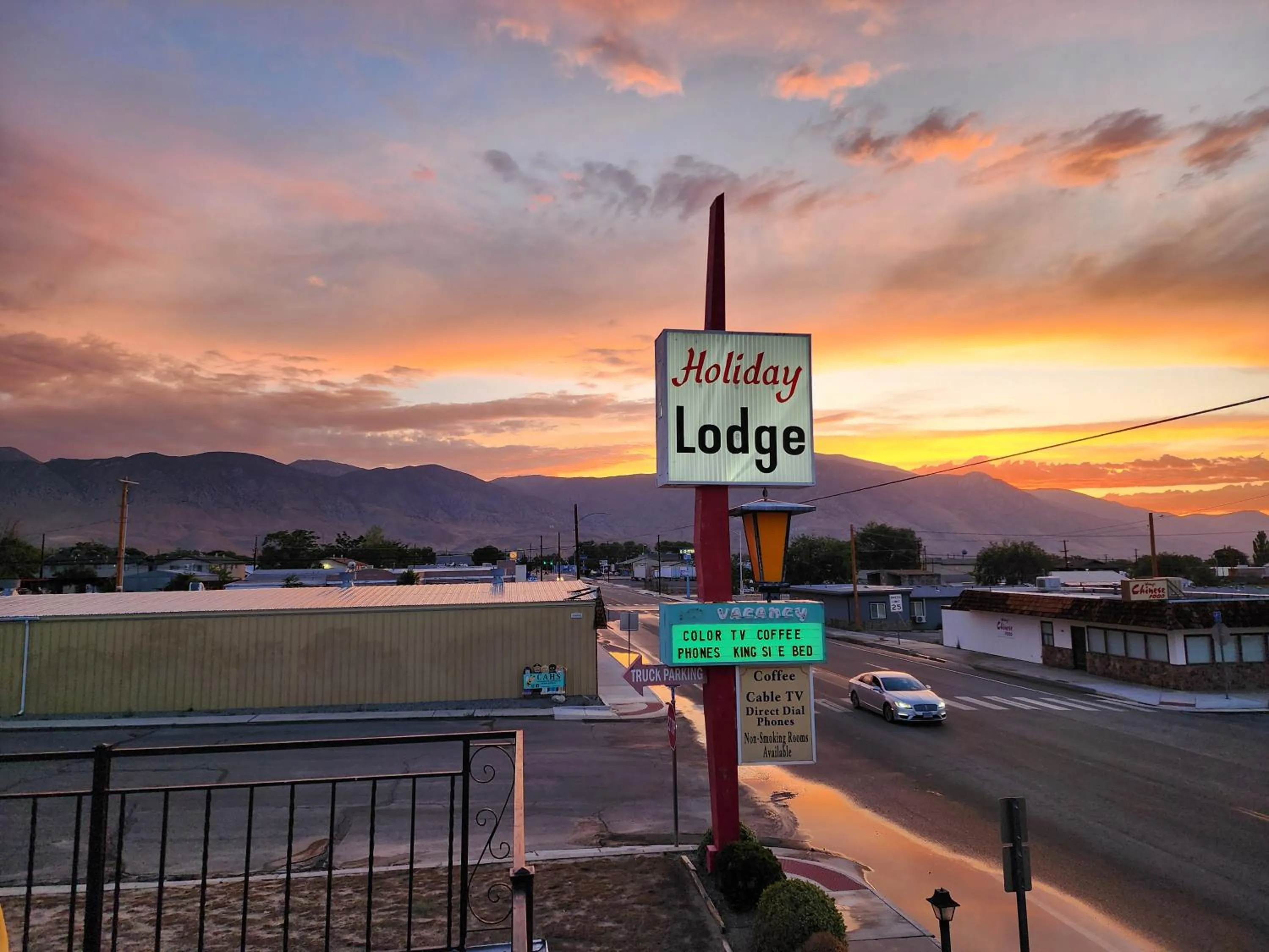 Property logo or sign in Holiday Lodge