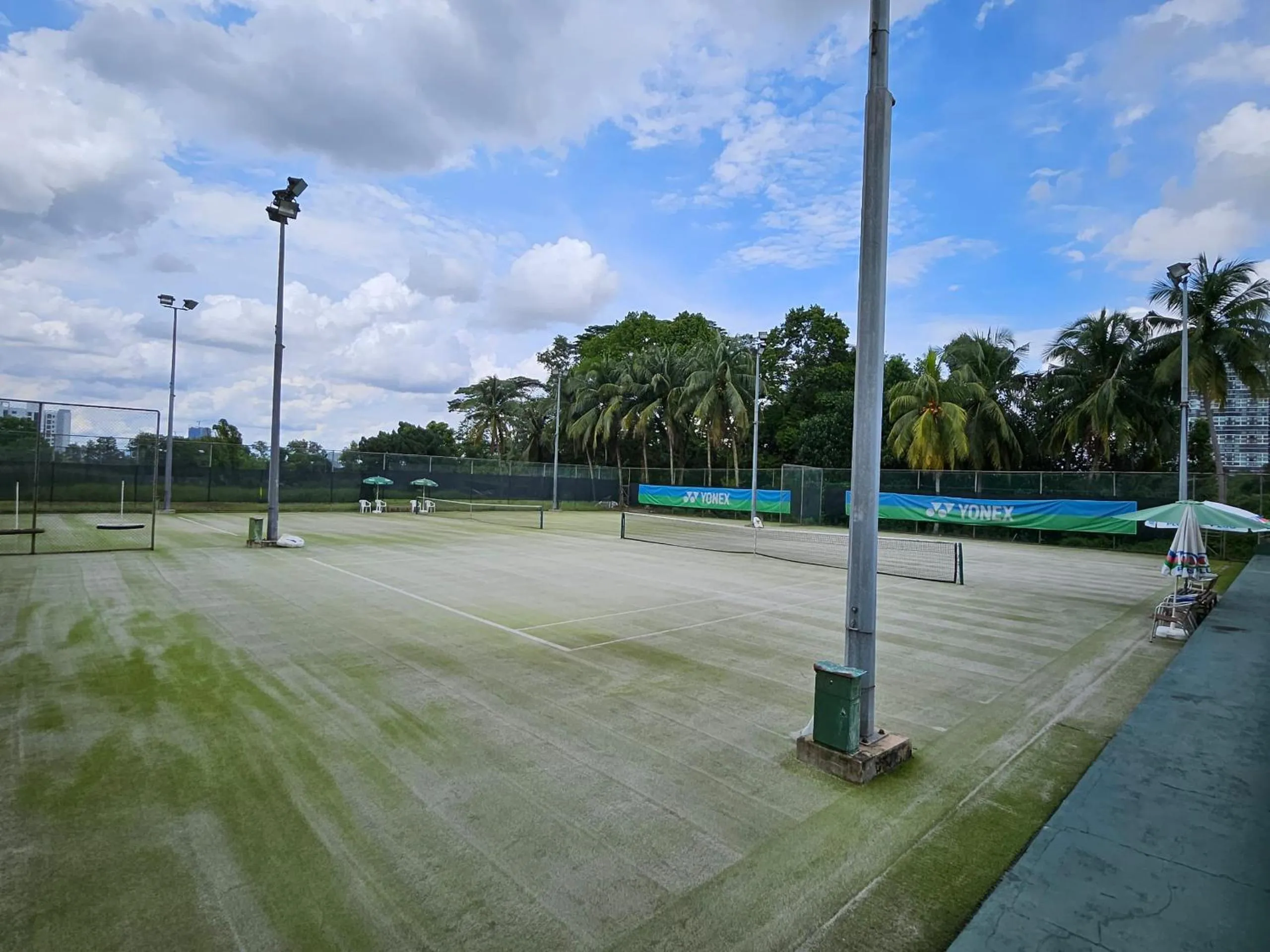 Tennis court in Ponderosa Golf & Country Resort