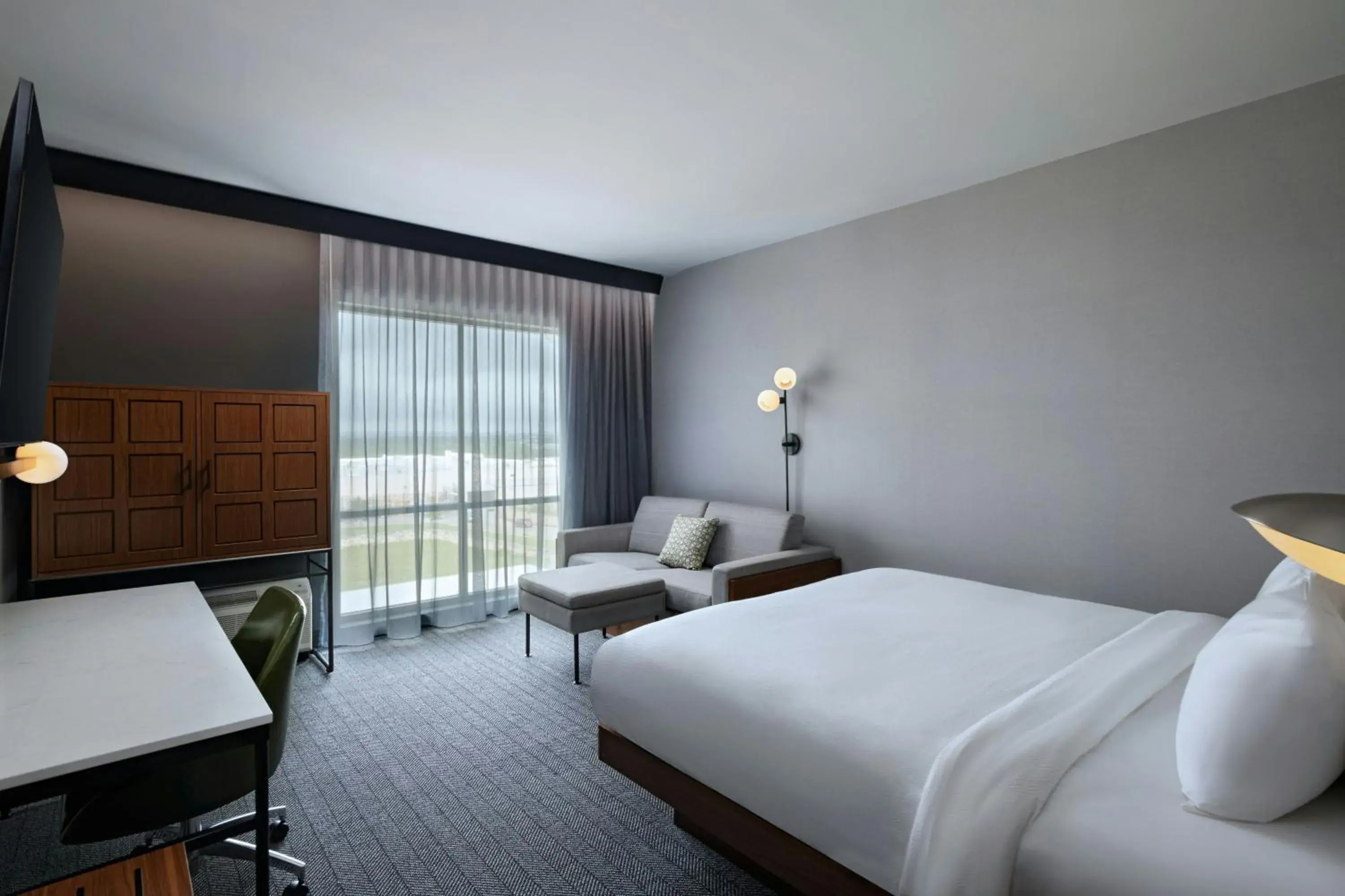 King Room with Sofa Bed - Hearing Accessible in Courtyard by Marriott Austin Dripping Springs King Room with Sofa Bed - Hearing Accessible in Courtyard by Marriott Austin Dripping Springs