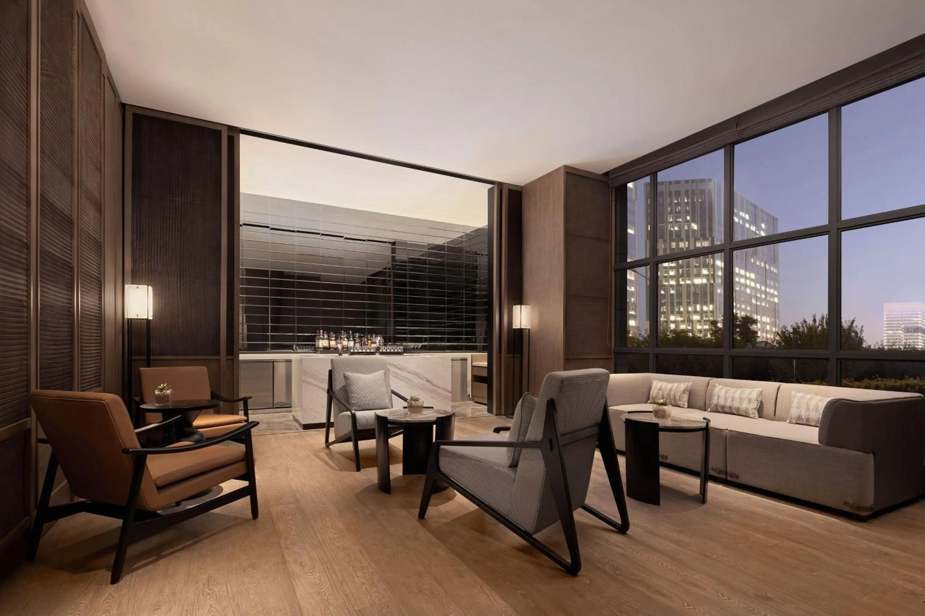 Lounge or bar in Sheraton Xi'an South