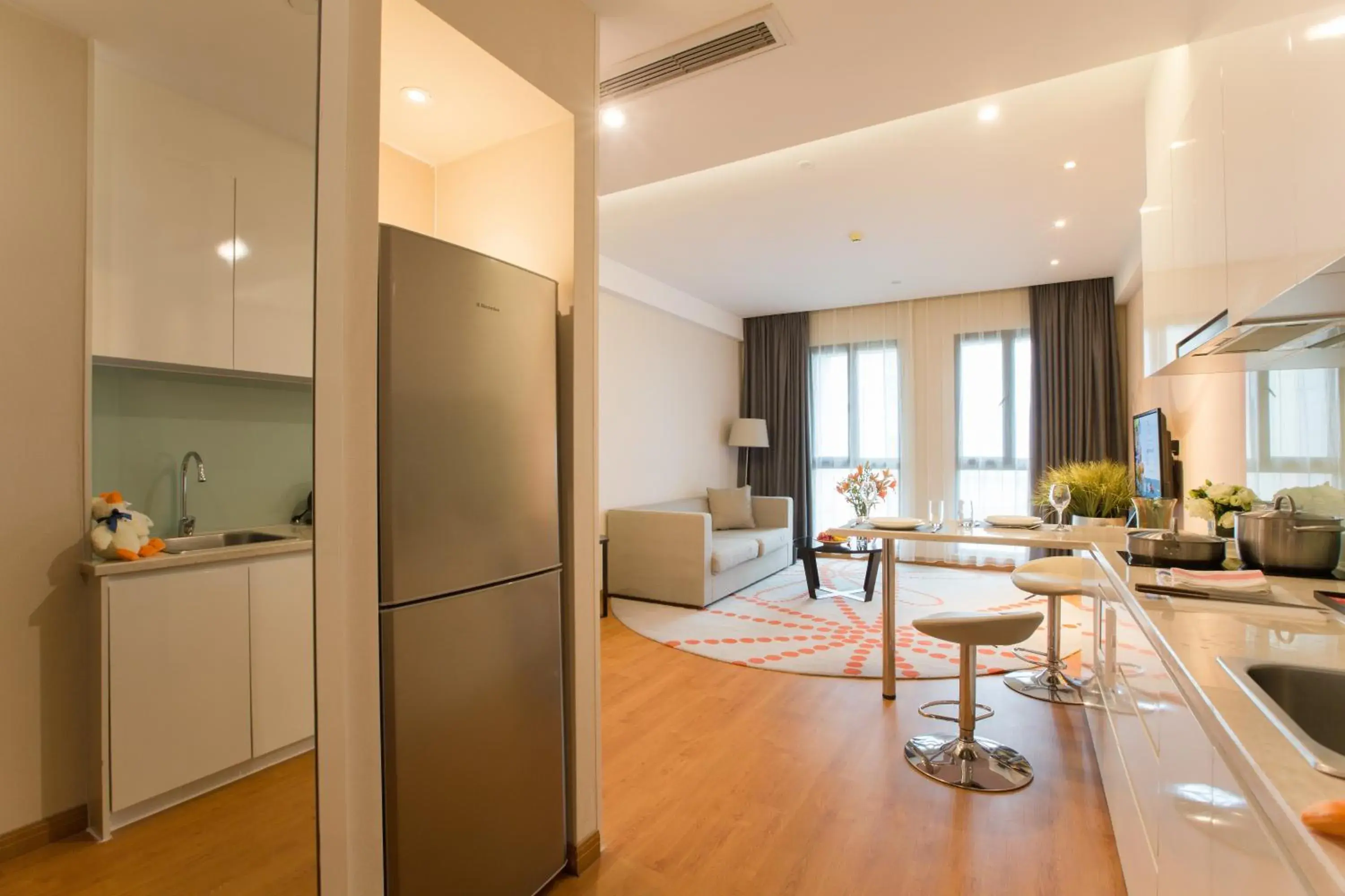 One-Bedroom Deluxe Apartment-Include Two Breakfast in Modena By Fraser New District Wuxi One-Bedroom Deluxe Apartment-Include Two Breakfast in Modena By Fraser New District Wuxi