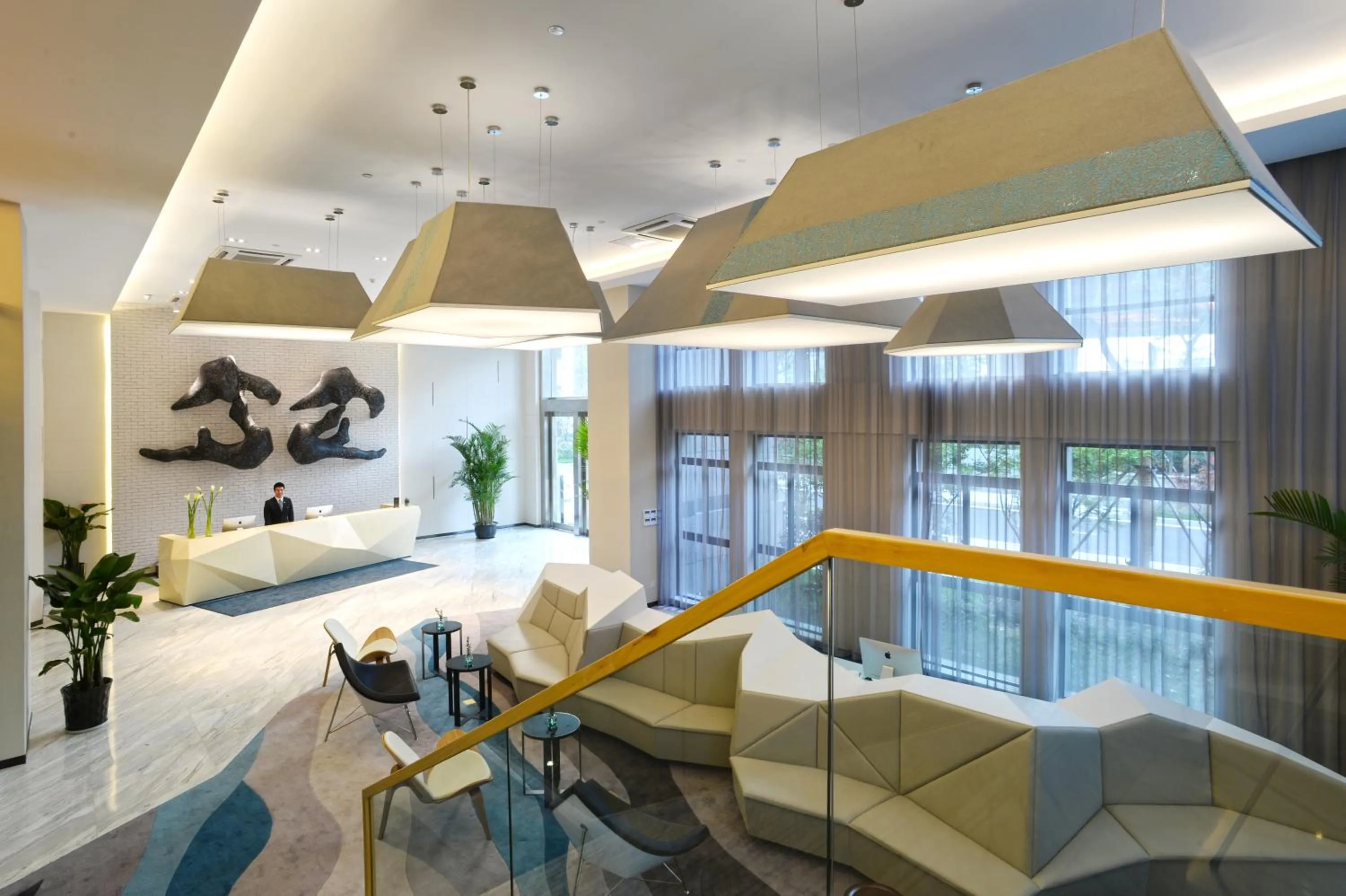 Lobby or reception in Modena By Fraser New District Wuxi